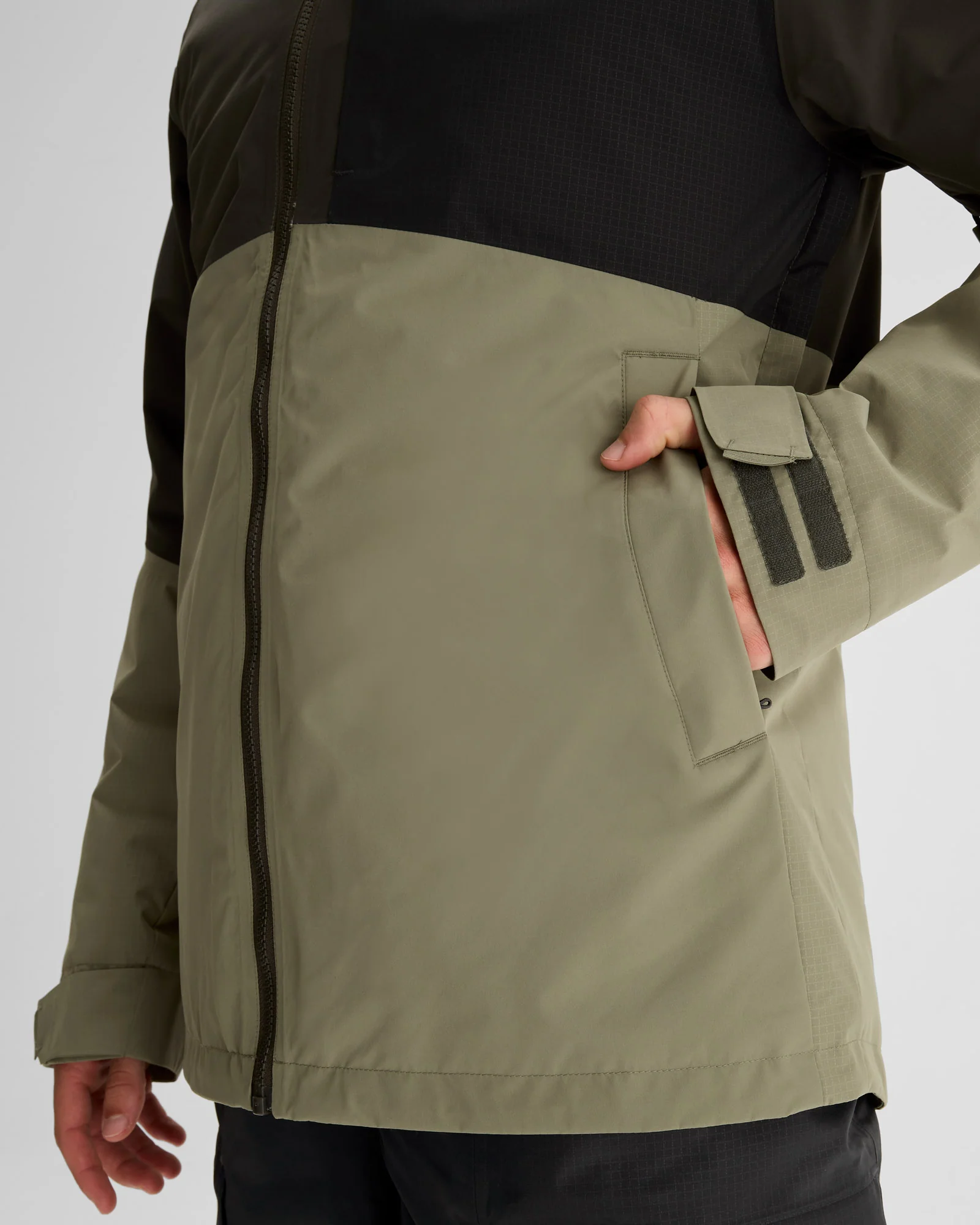 Men's PWDR-Days 2L Insulated Snow Jacket - Dark Moss/Beech - Image 8