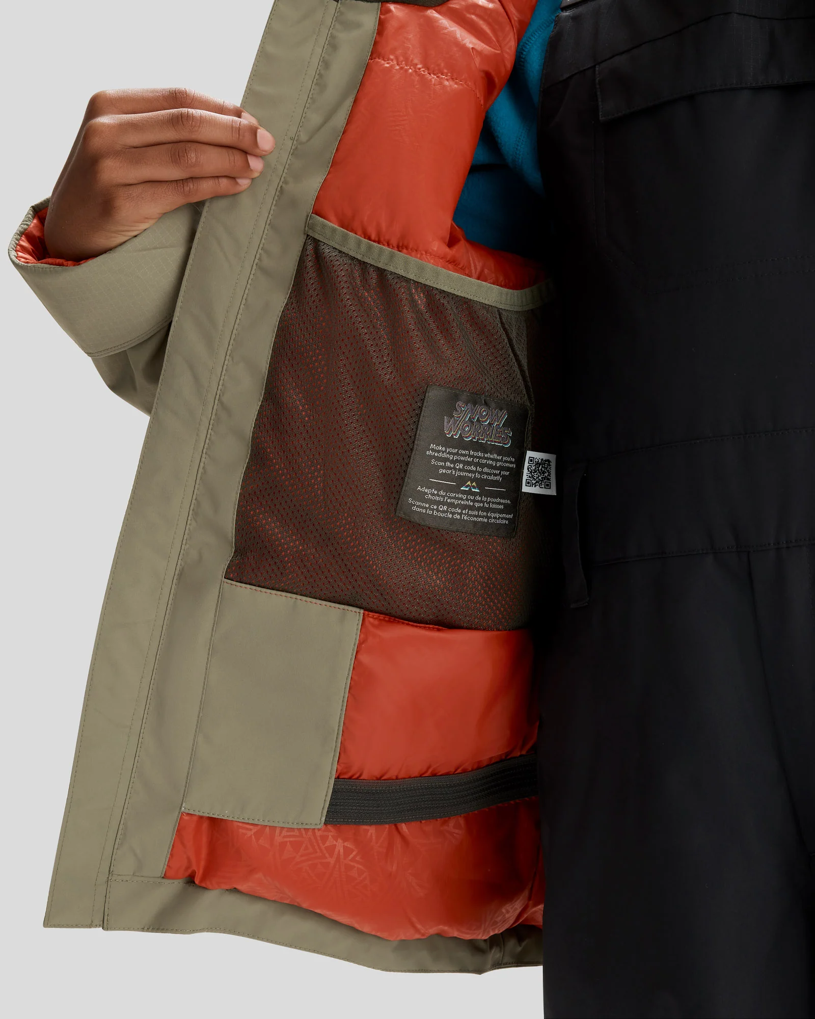 Boys' PWDR-Days 2L Insulated Snow Jacket - Beech - Image 7