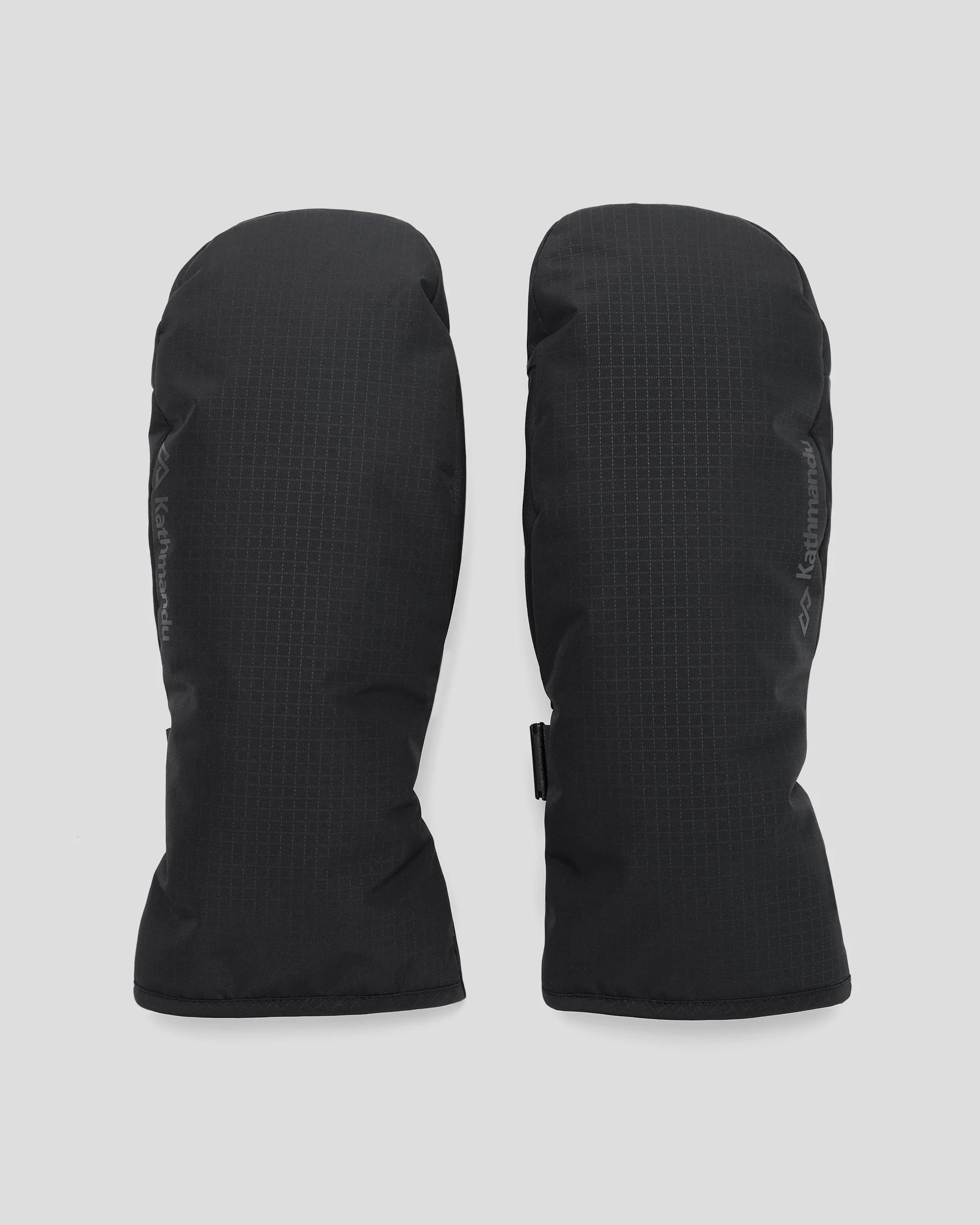PWDR-Days Insulated Snow Mittens - Black Stingray