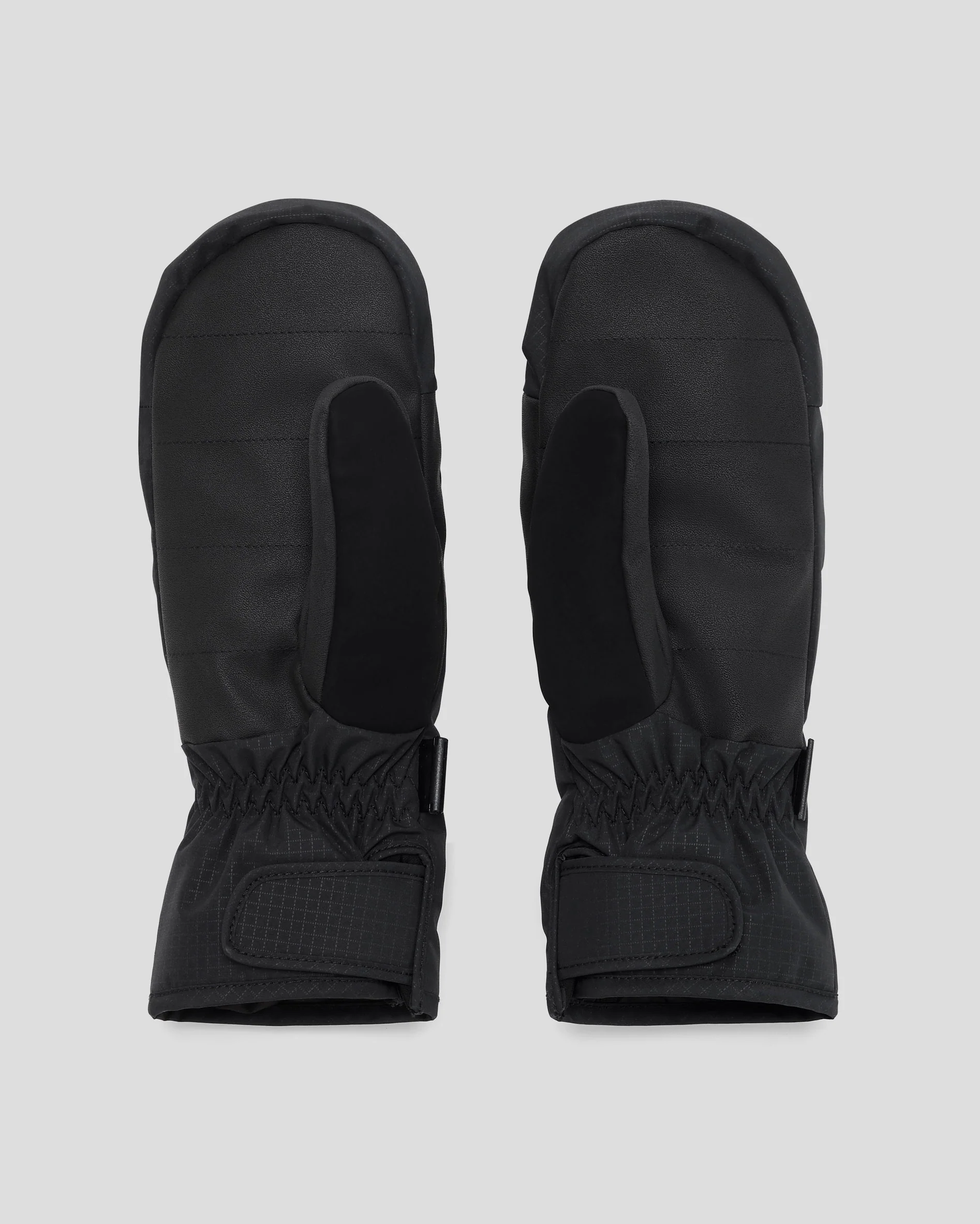 PWDR-Days Insulated Snow Mittens - Black Stingray - Image 2