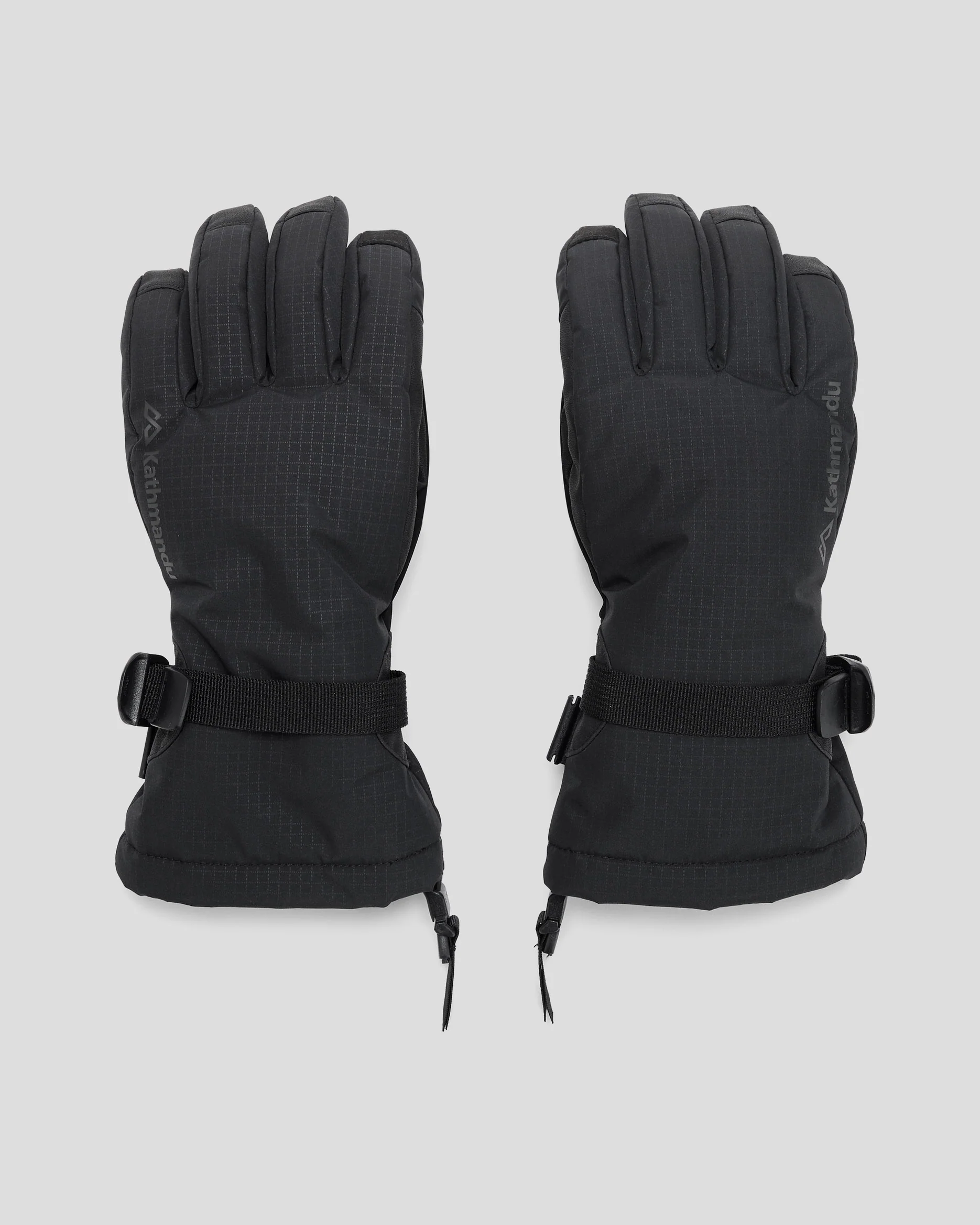 PWDR-Days Women's Insulated Snow Gloves - Black Stingray