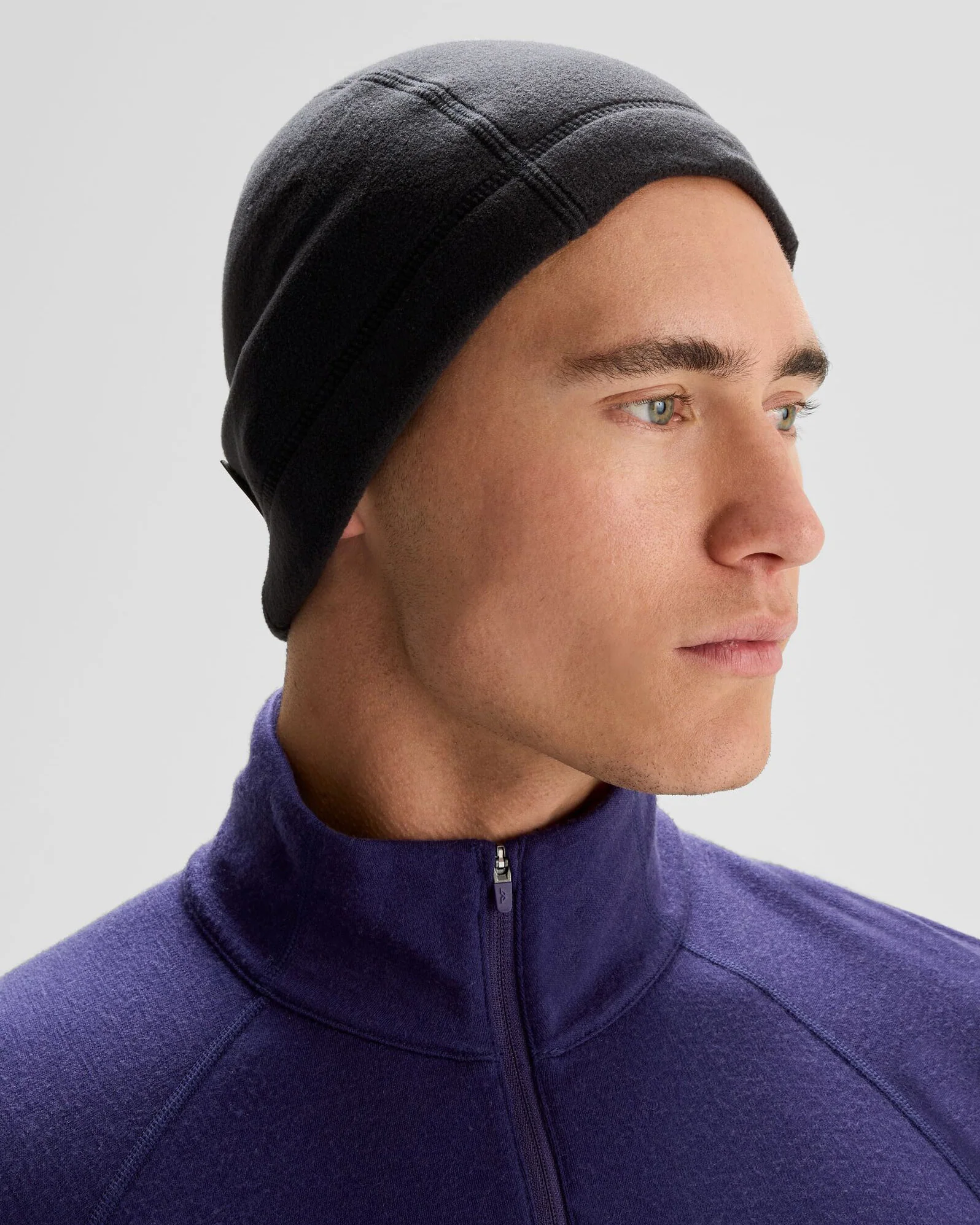 Ridge 100 PrimaLoft® Bio Fleece Beanie - Black - Image 3
