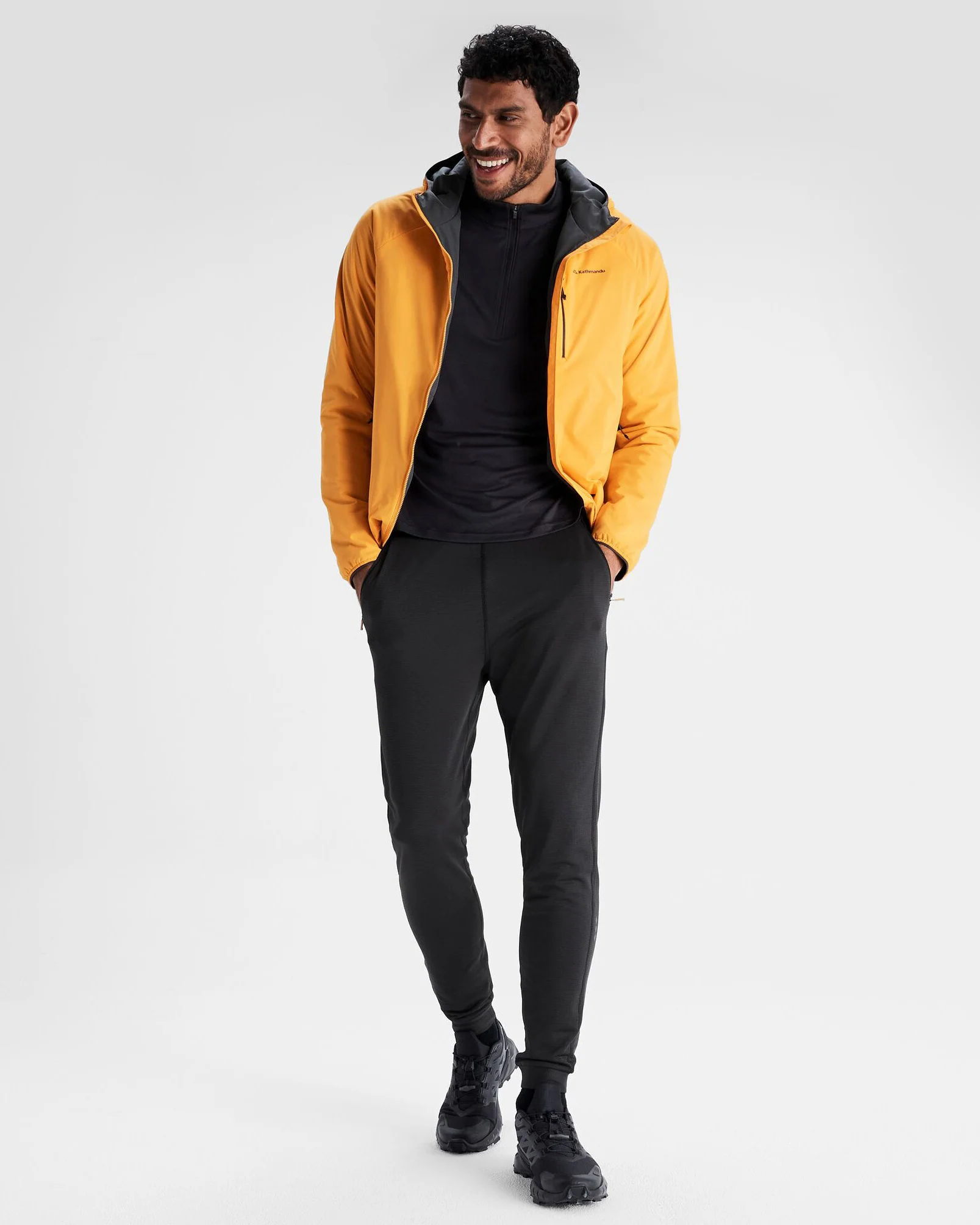 Men's Seeker Fleece Joggers - Black Stingray - Image 2