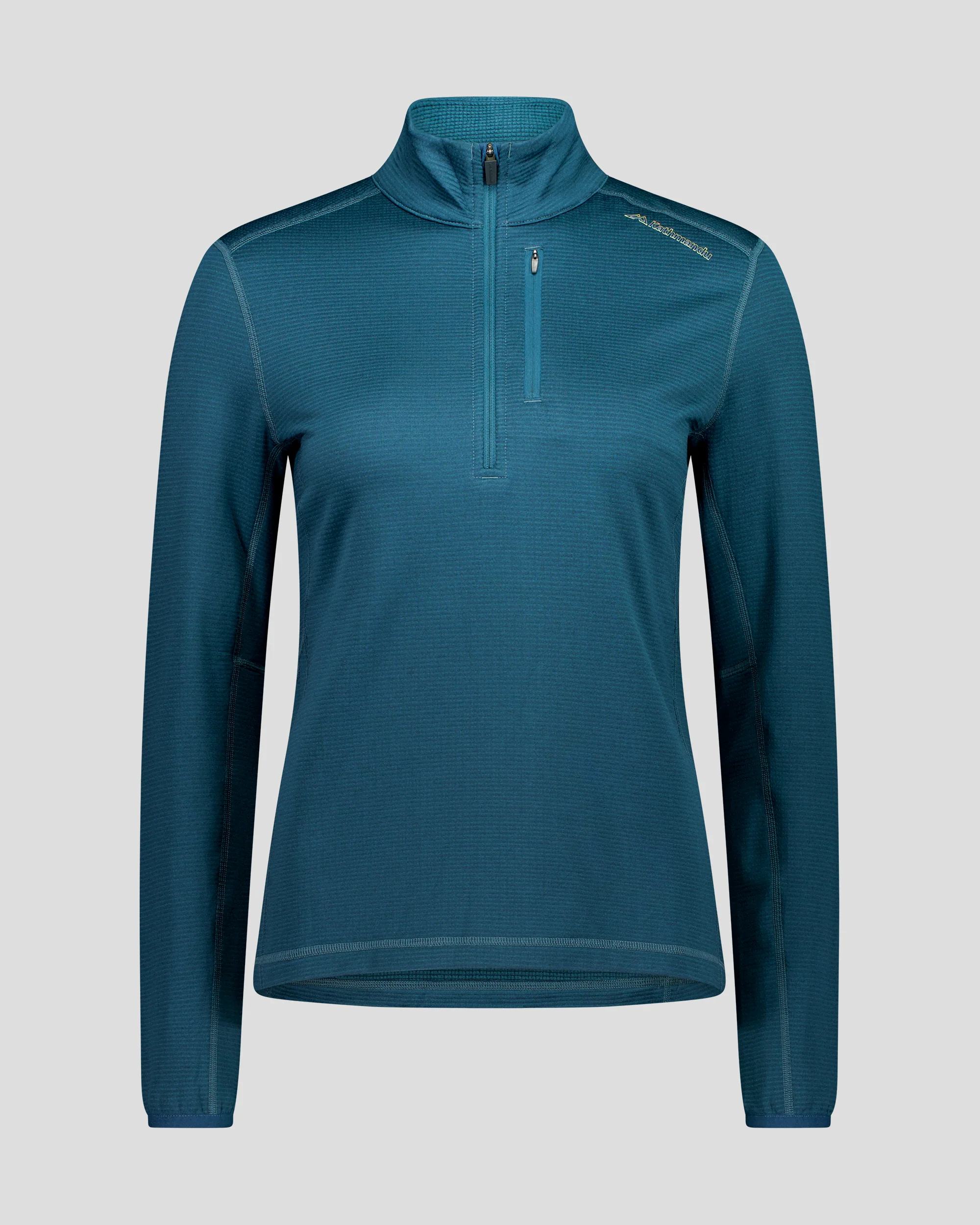 Women's Seeker Fleece 1/4 Zip Pullover - Deep Lagoon - Image 5