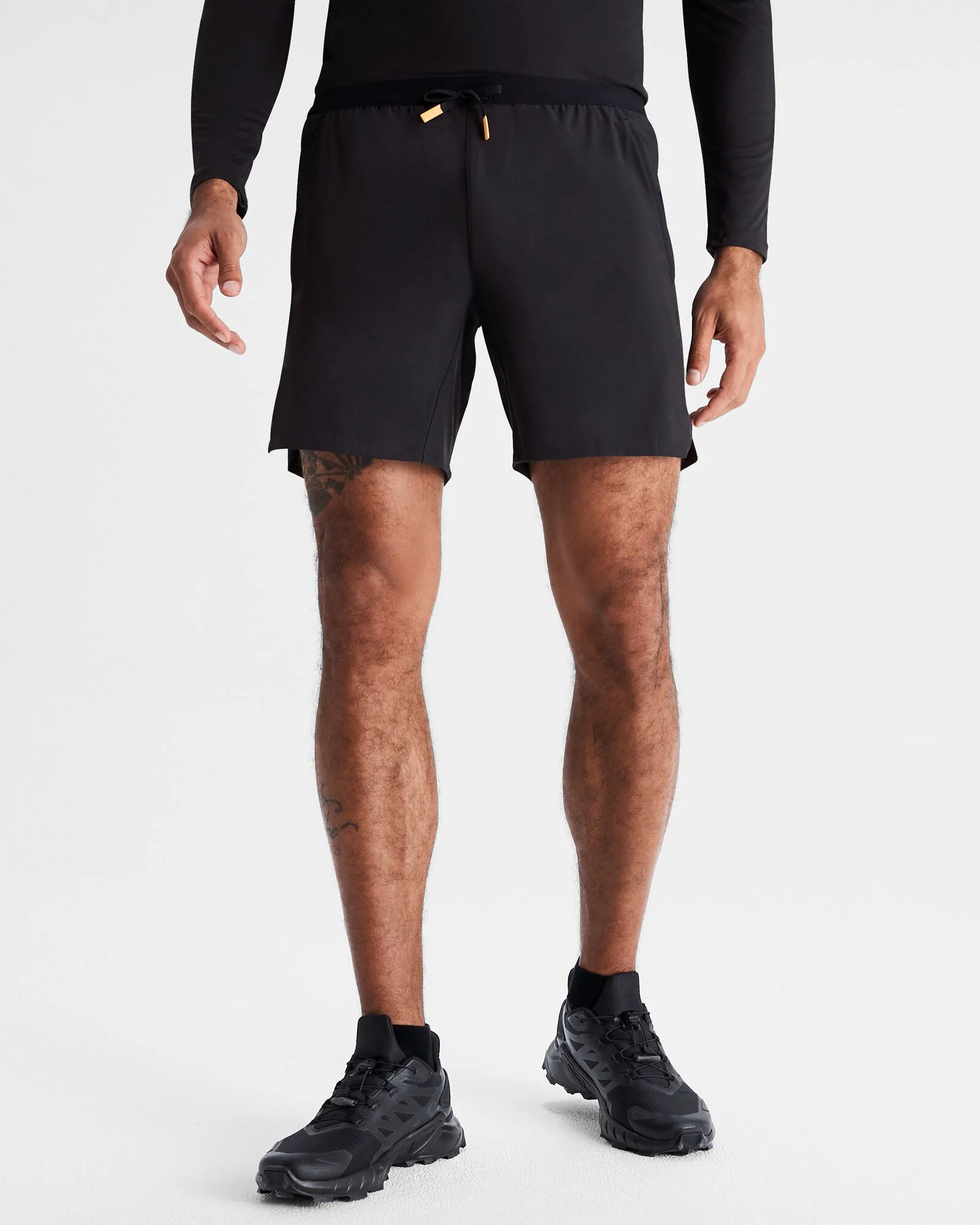 Men's Seeker 7 inch Shorts - Black Stingray