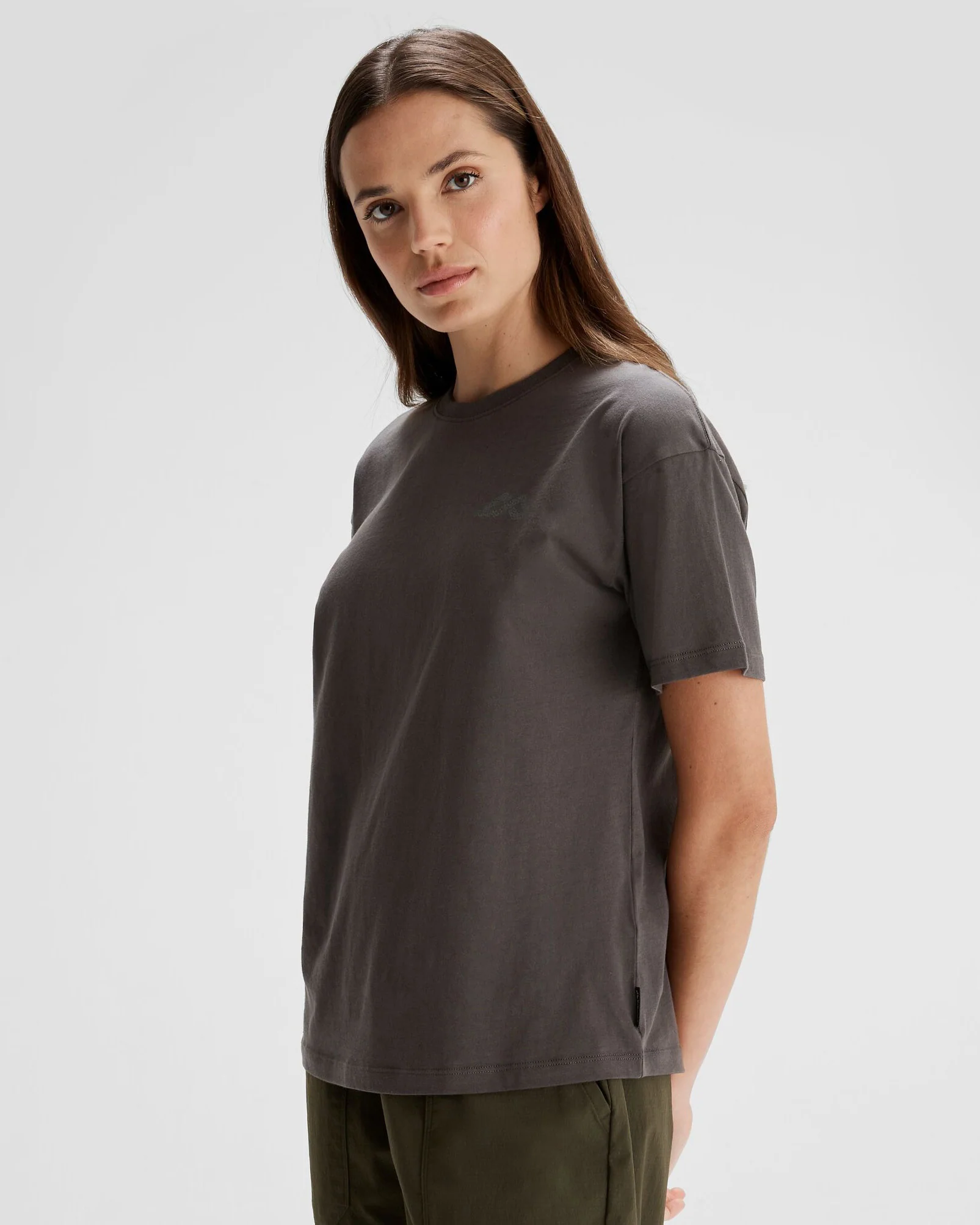 Women's Simon Beck Organic Cotton T-shirt  - Metal - Image 2
