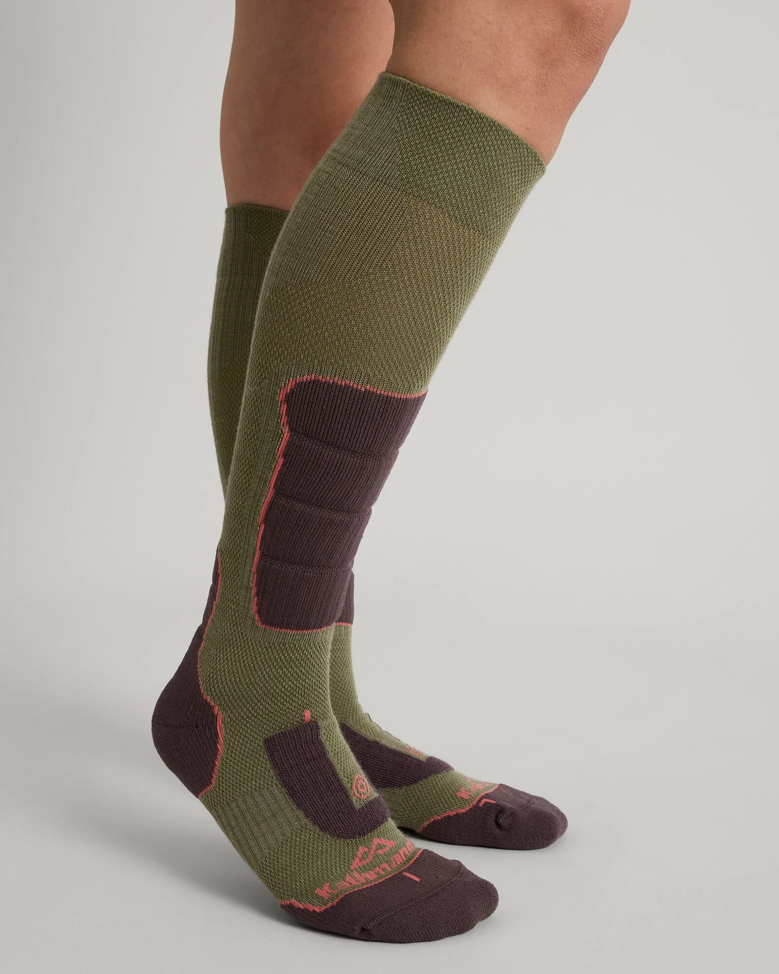 Snow Sport Socks - Beech/Dark Quartz/Fruity - Image 2