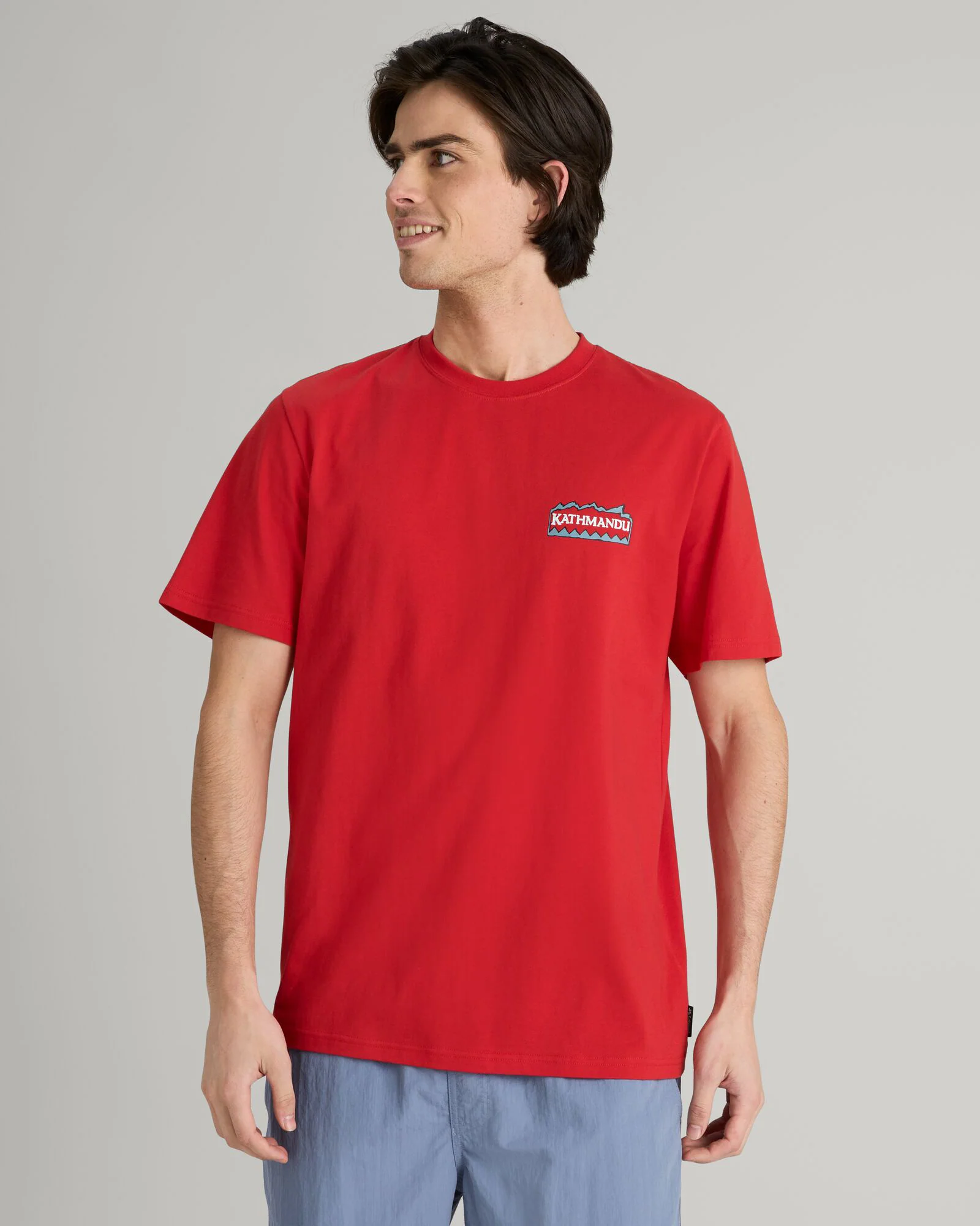Men's Summit Print Organic Cotton T-shirt - Spicy Chilli Pepper
