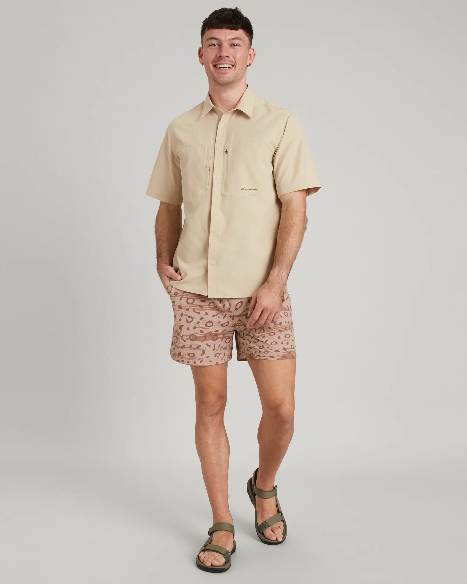 SUN-Scout UPF Men's Short Sleeve Shirt - Drift - Image 2