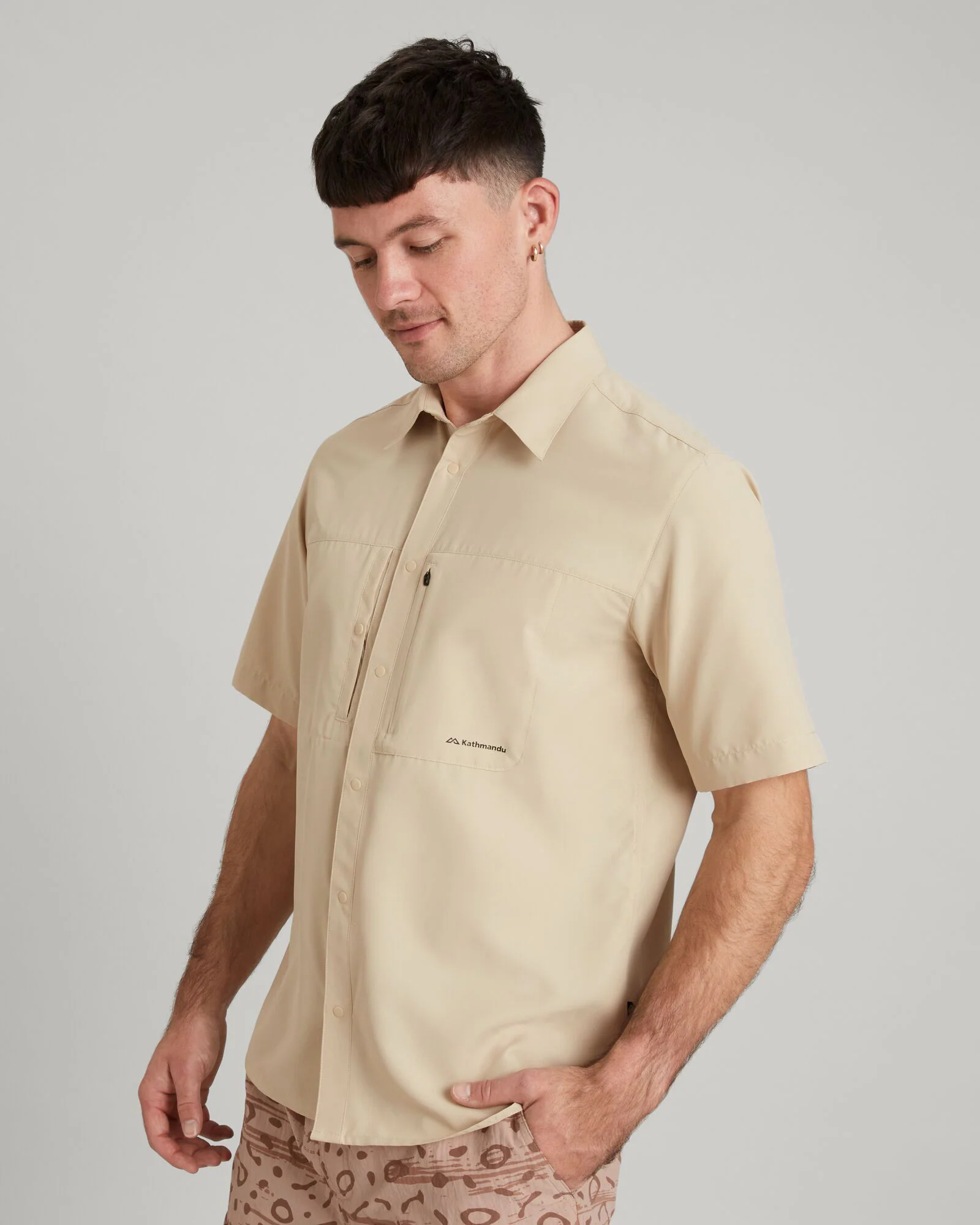 SUN-Scout UPF Men's Short Sleeve Shirt - Drift - Image 3