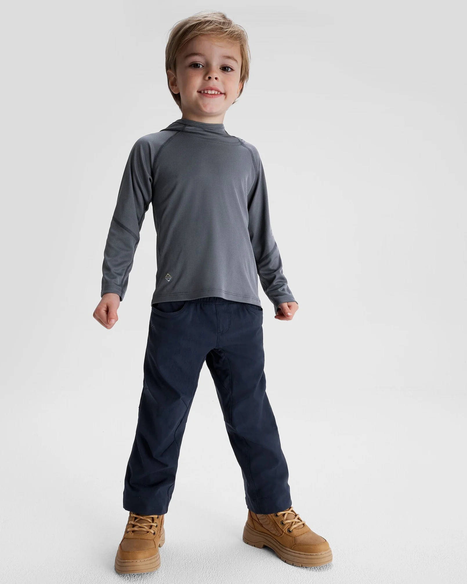 Kids' SUN-Stopper LT Hoodie - Mid Navy