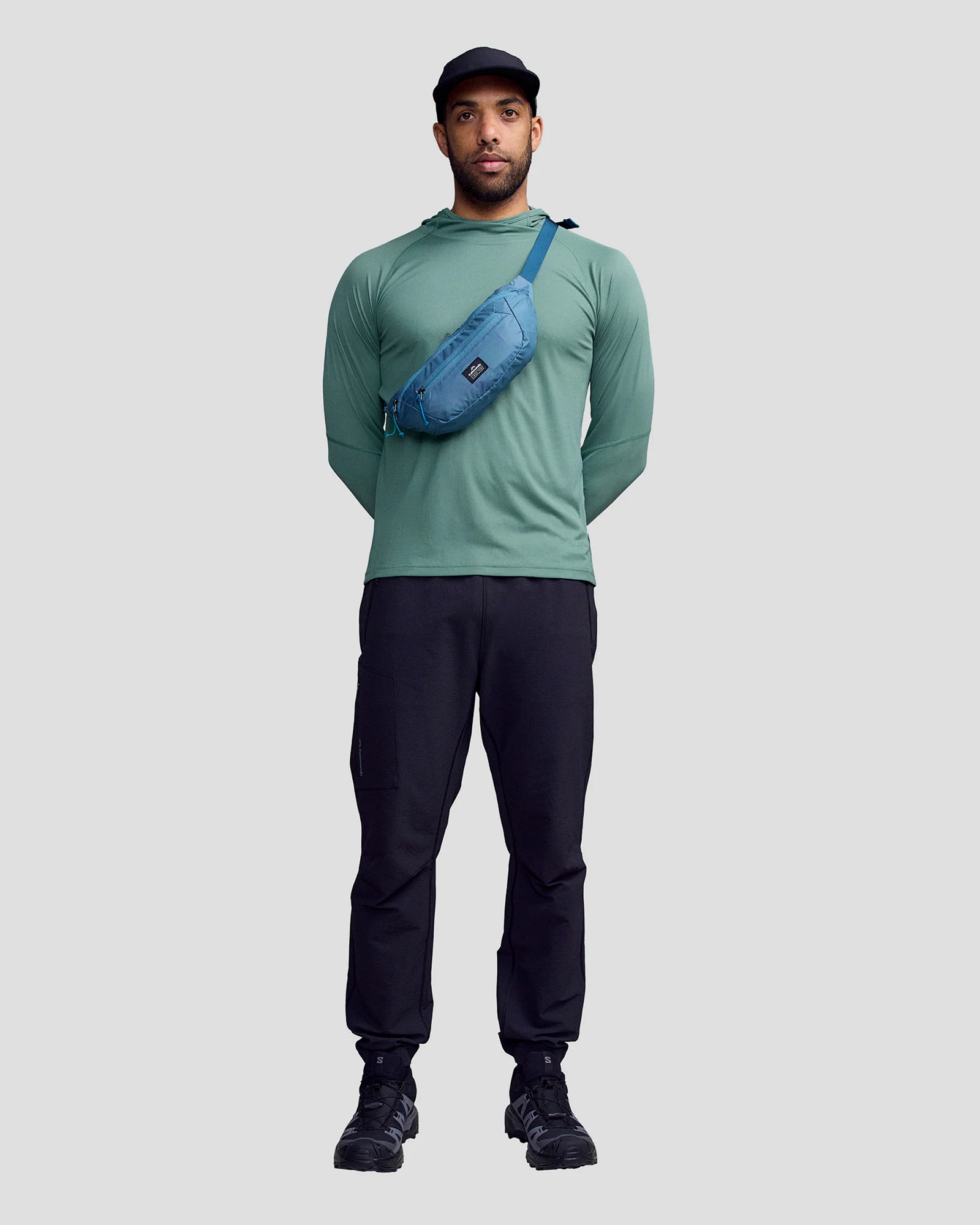 Men's SUN-Stopper LT Hoodie - Light Forest - Image 3