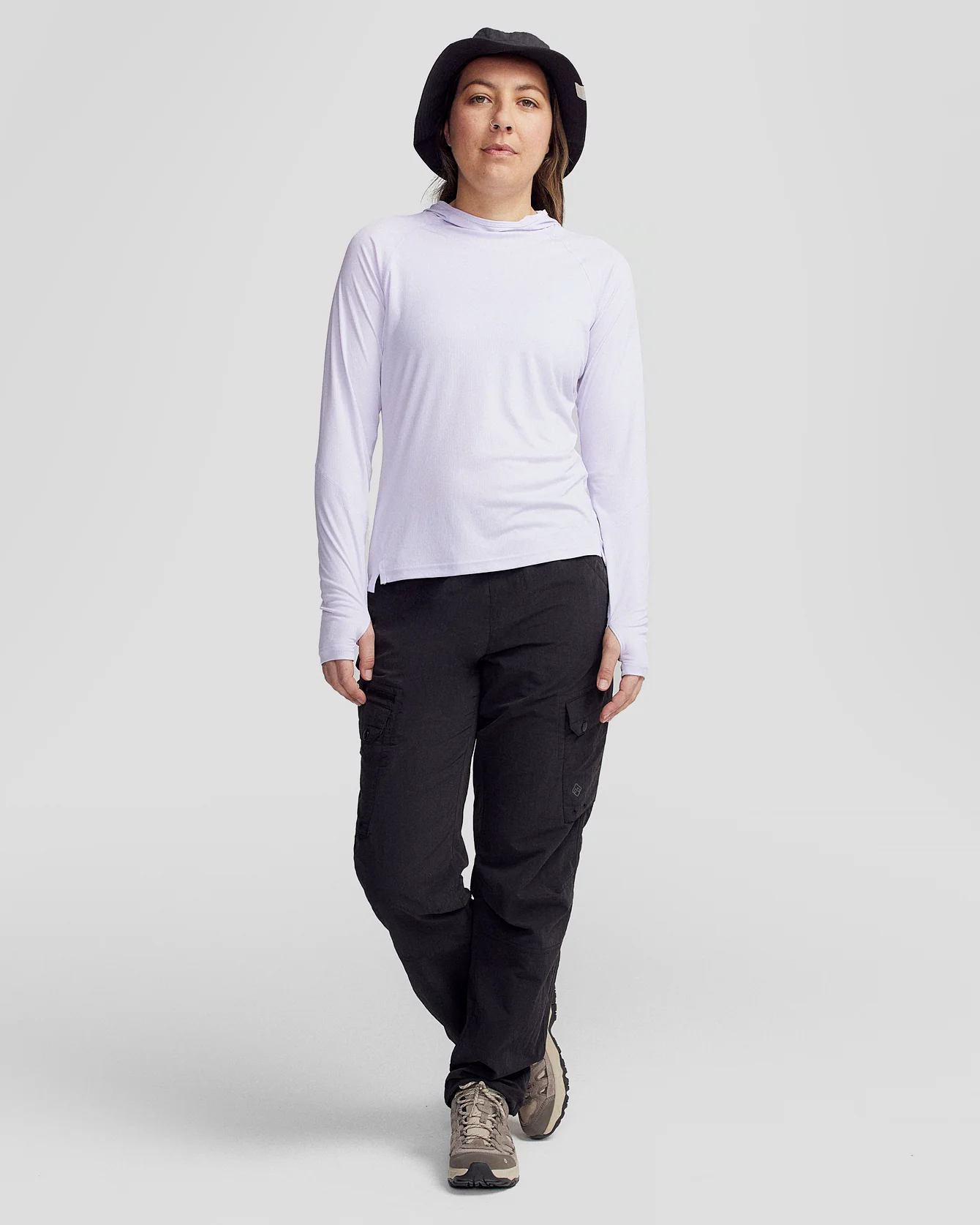 Women's SUN-Stopper LT Hoodie - Bright Lilac - Image 5