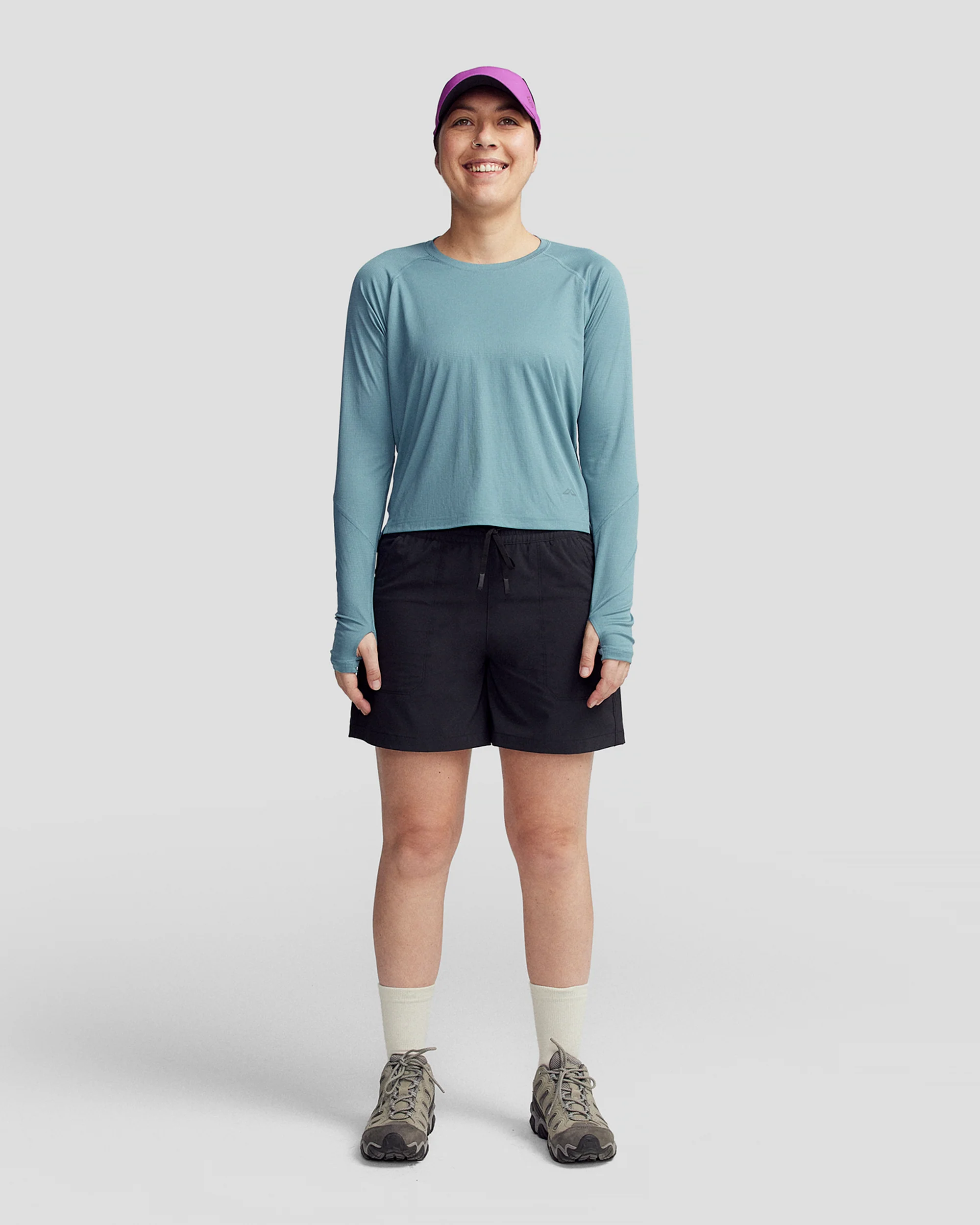 Women's SUN-Stopper LT L/S Top - Washed Blue - Image 5
