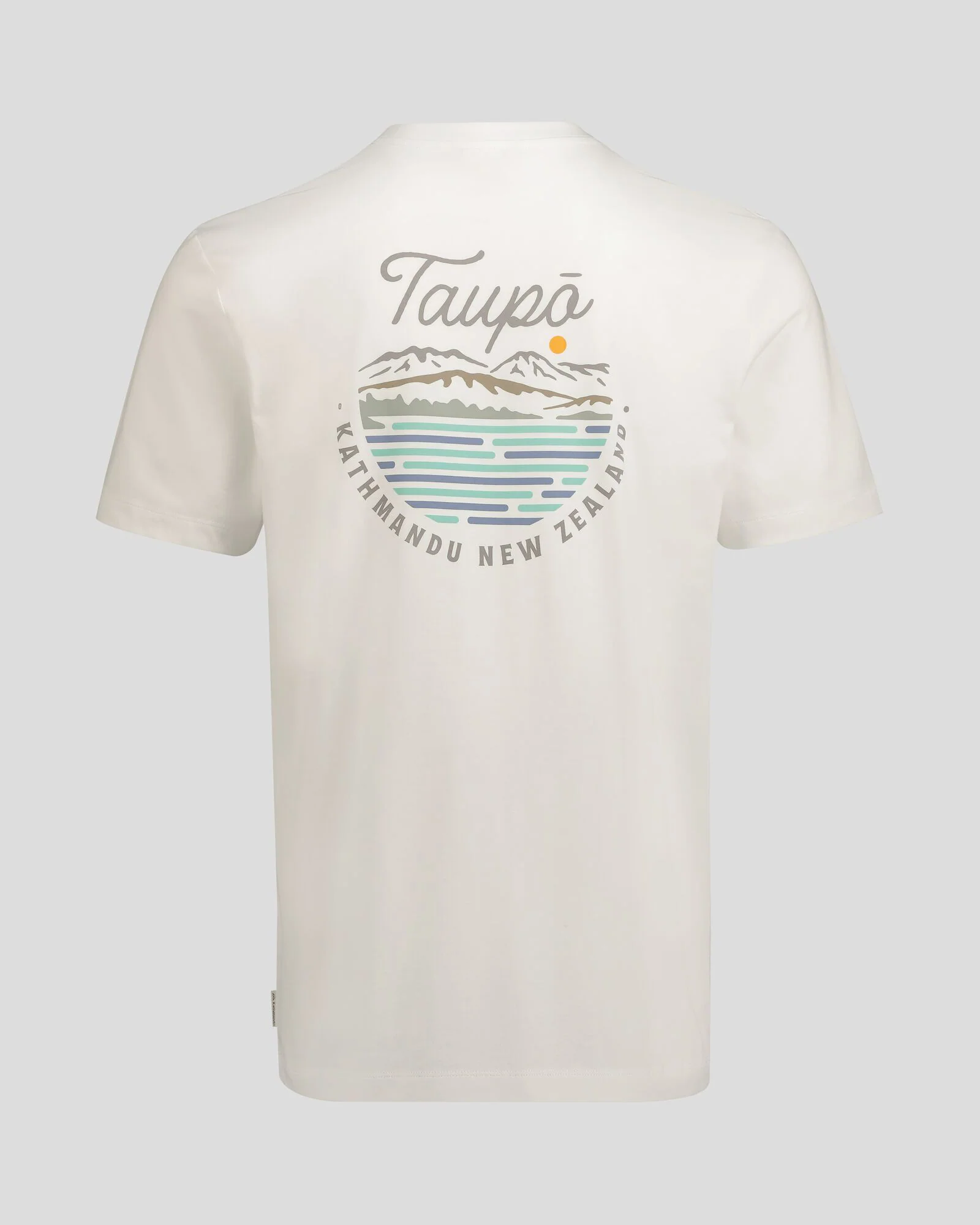 Taupo Organic Cotton S/S Tee - White - Image 2