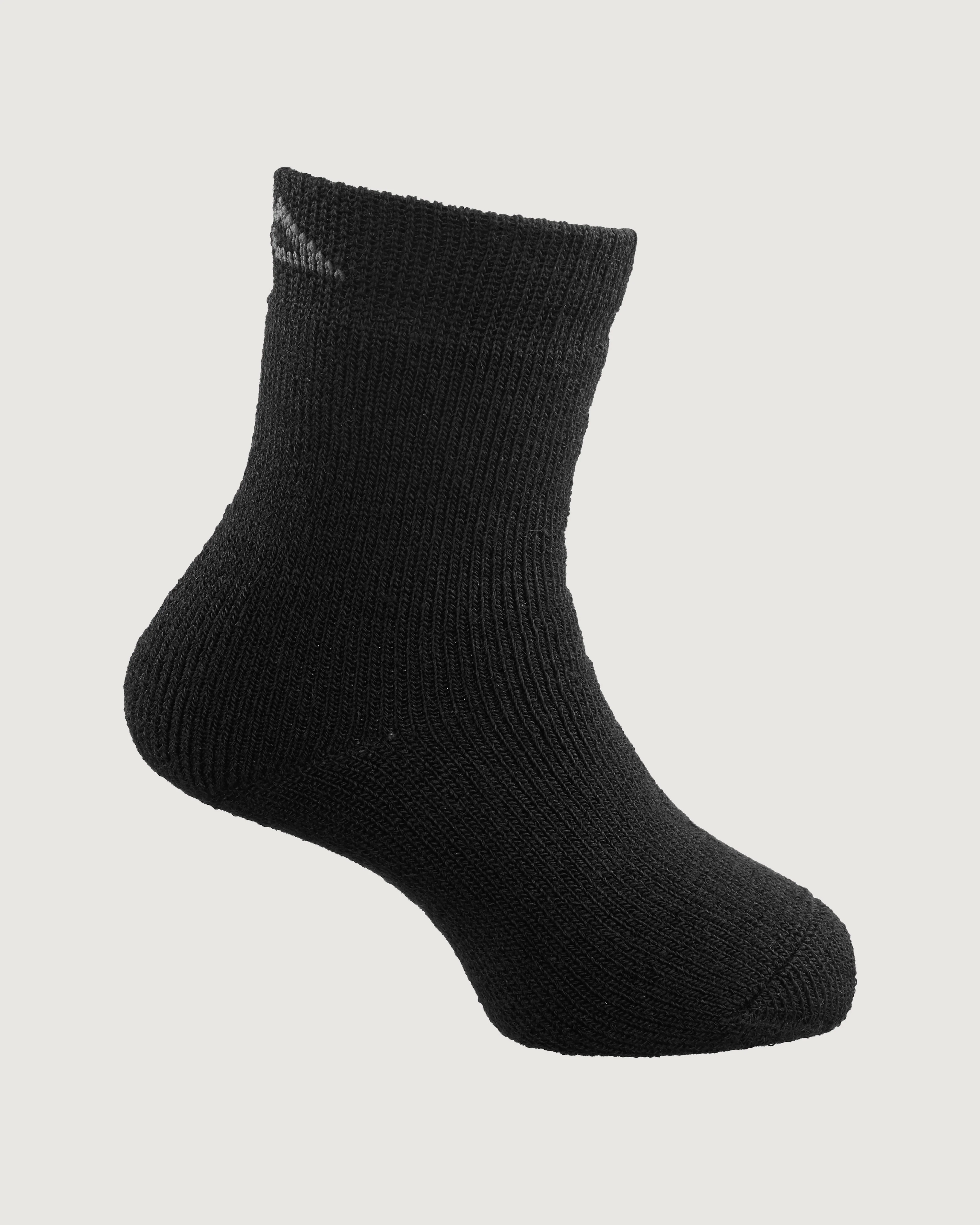 Thermo Kids' Unisex Socks 2Pk - Black - Image 2
