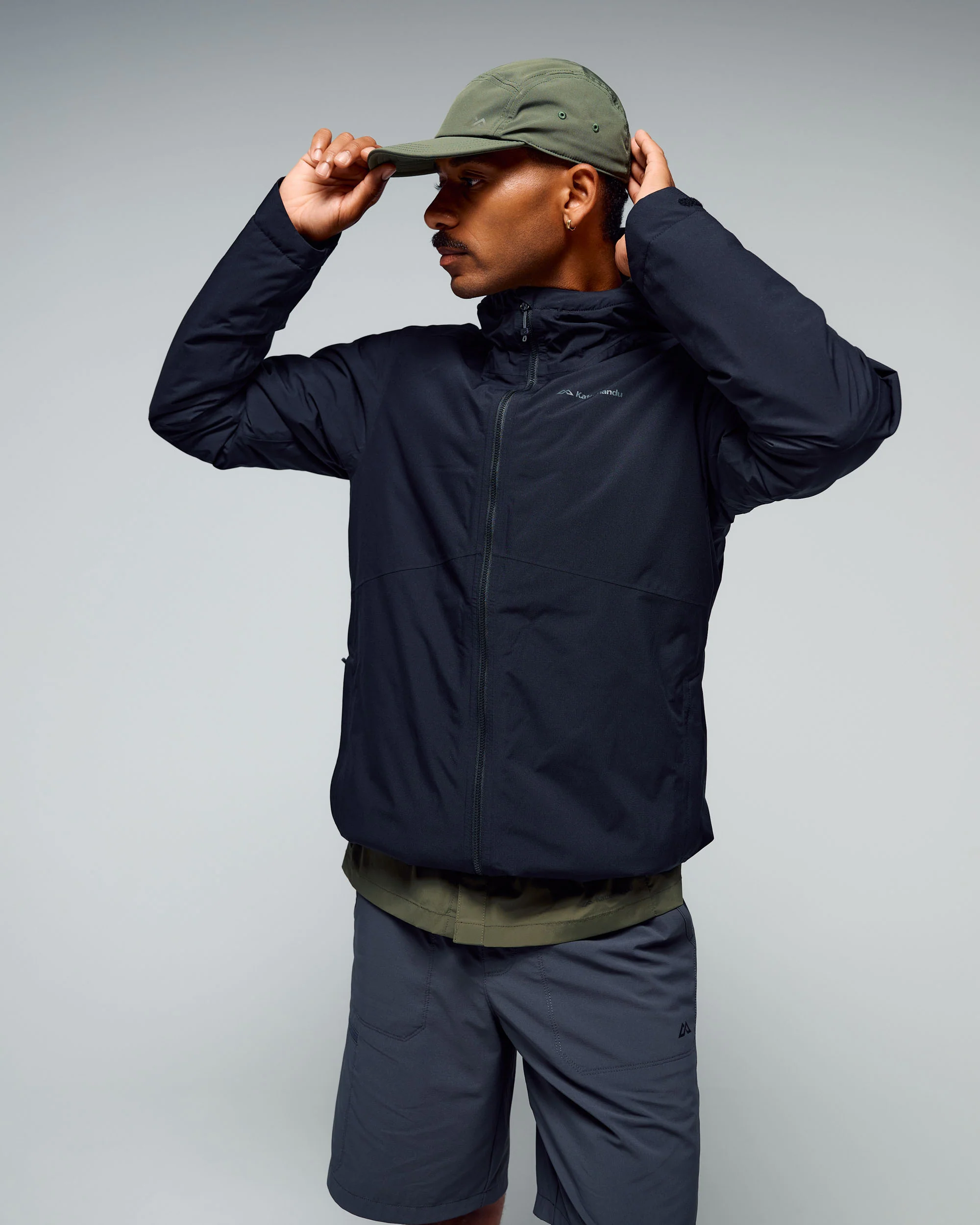Men's Trailhead 2L Insulated Rain Jacket - Black Stingray