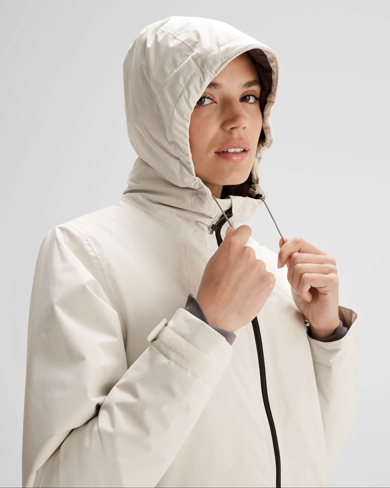 Women's Trailhead 2L Insulated Rain Jacket - Natural - Image 5