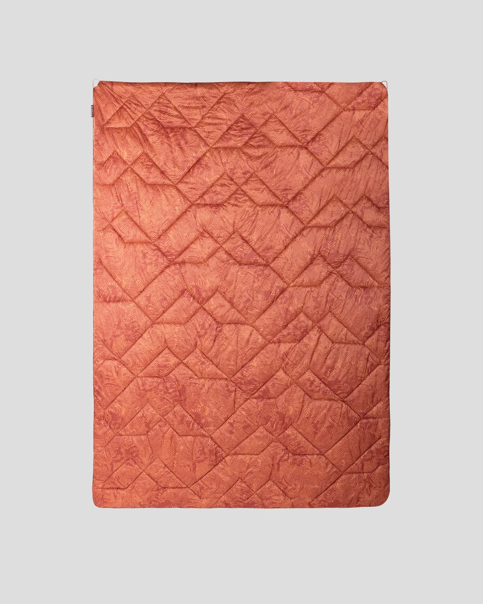 Trailhead Blanket  -  Redwood Nature Lines Print