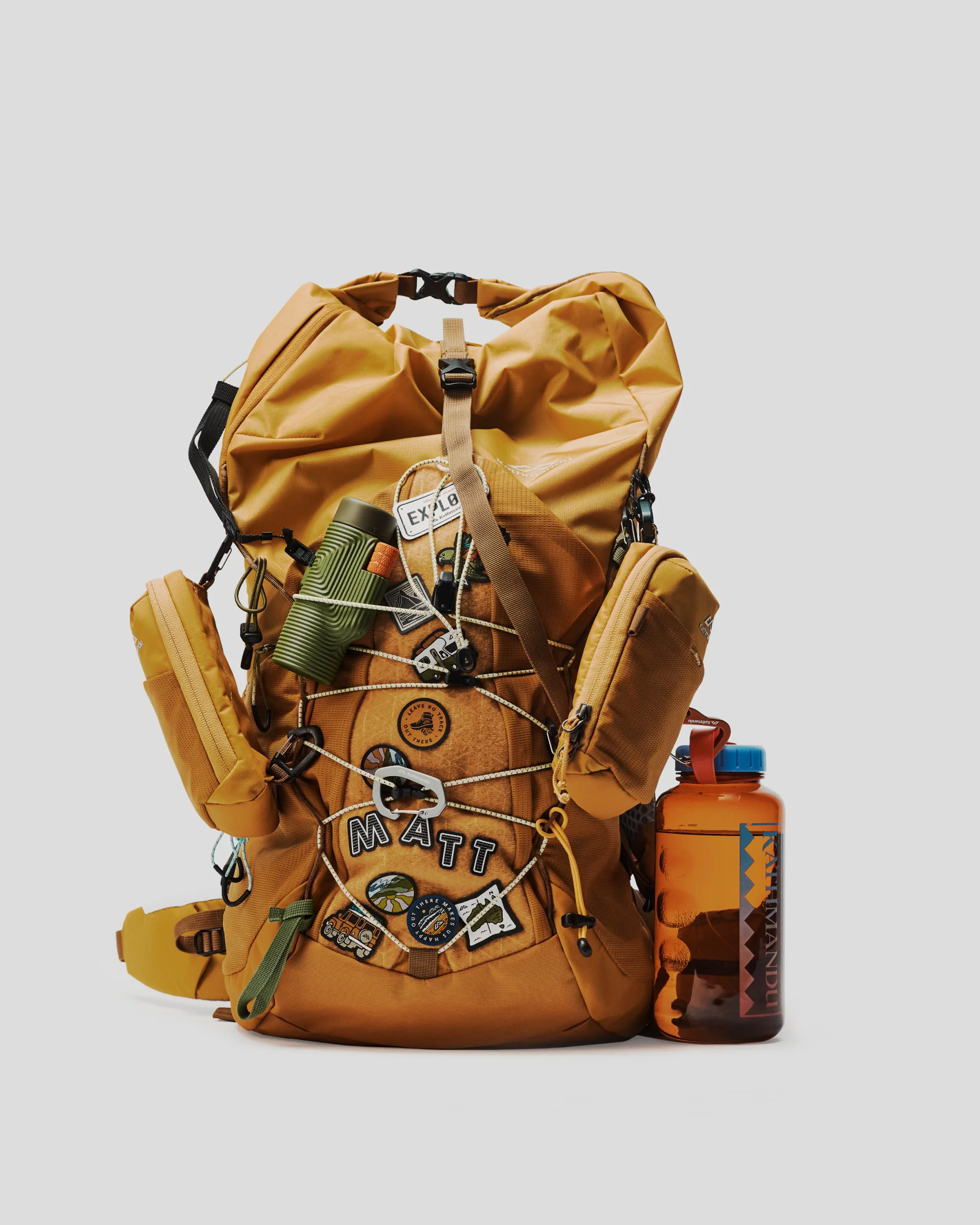 The Trailhead Pack - Customisable 35L - Golden/Golden Oak - Image 2