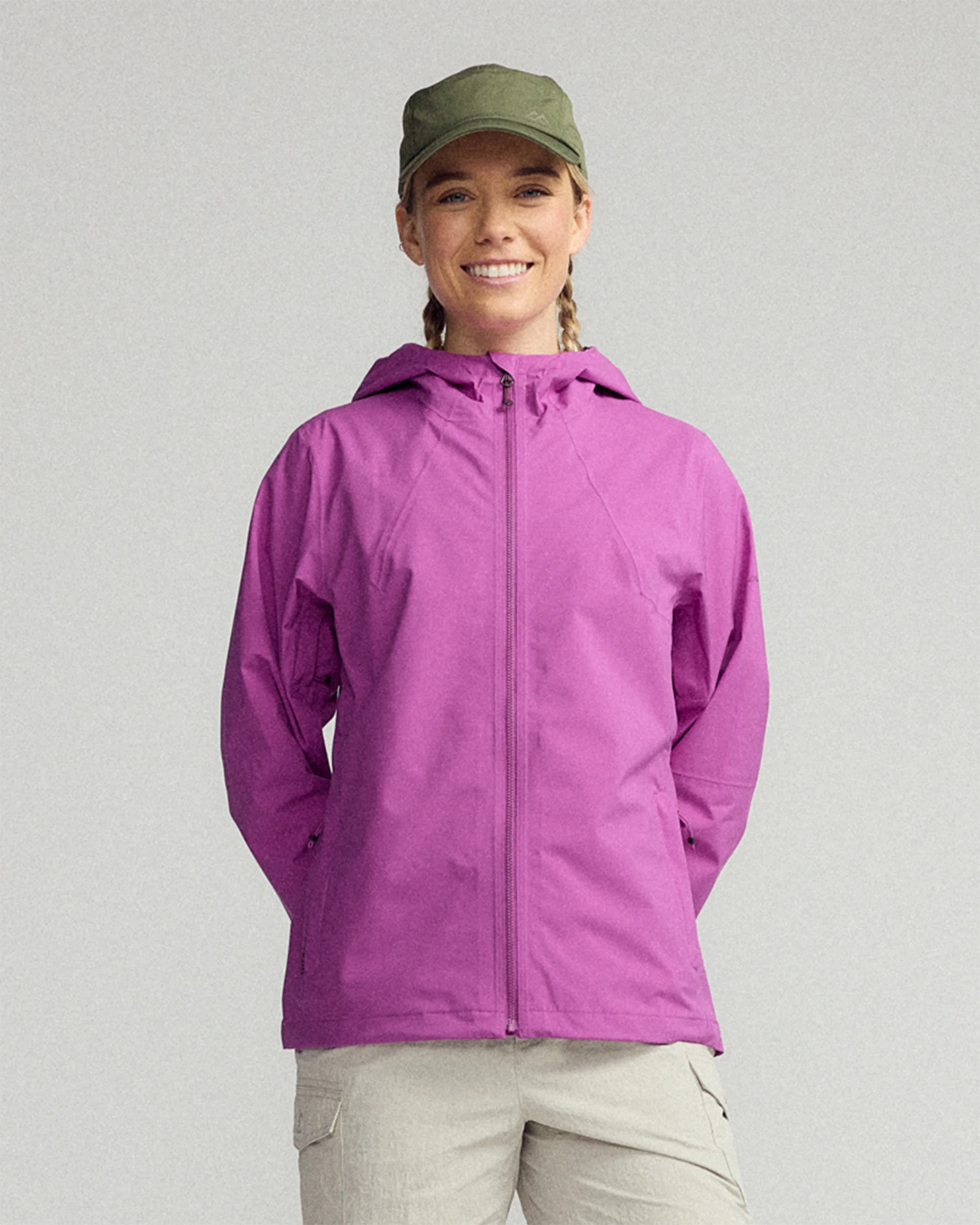 Women's Trailhead Stretch 2.5-layer Rain Jacket - Vivid Purple