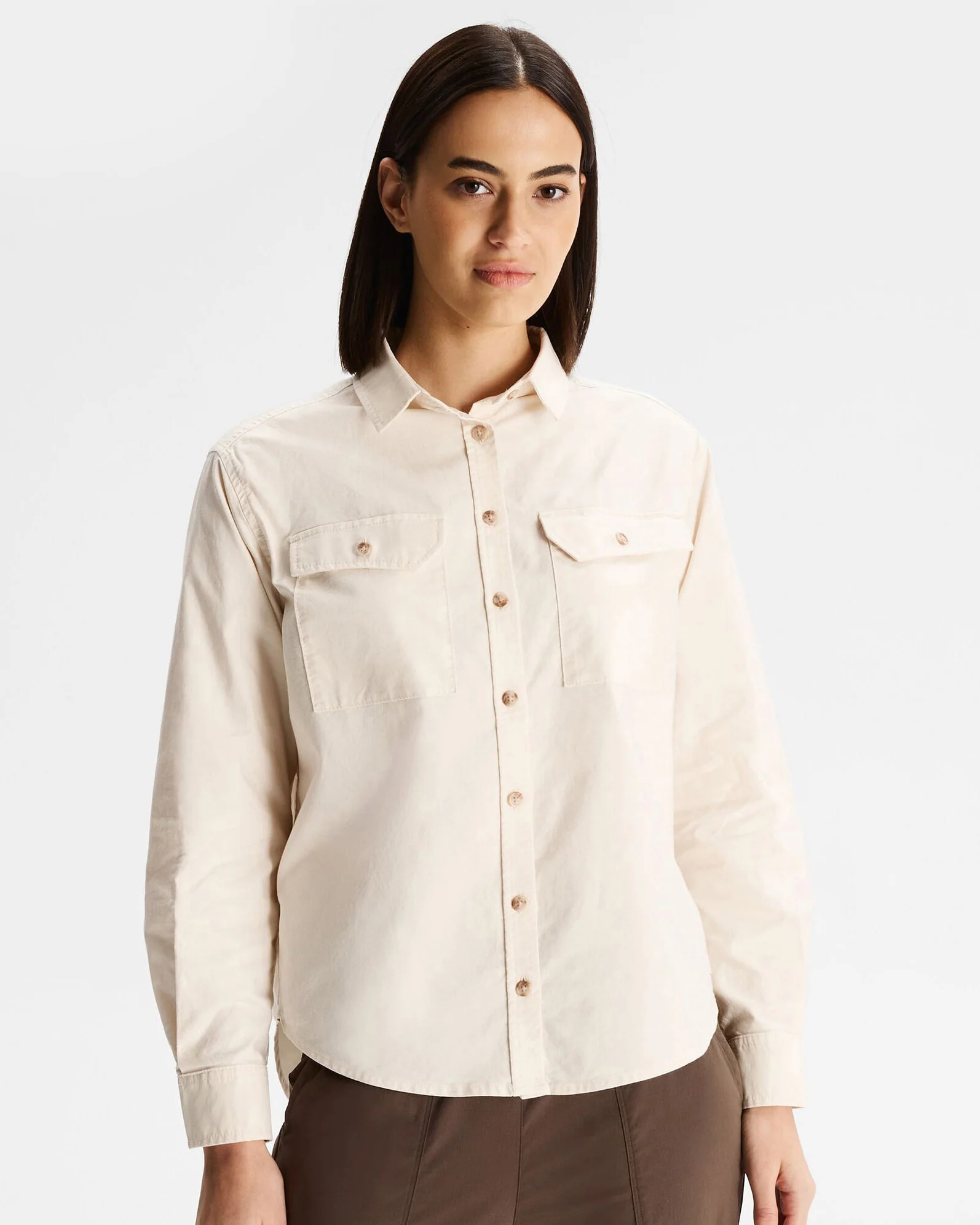 Vander HT Women's Long Sleeve Shirt - Natural
