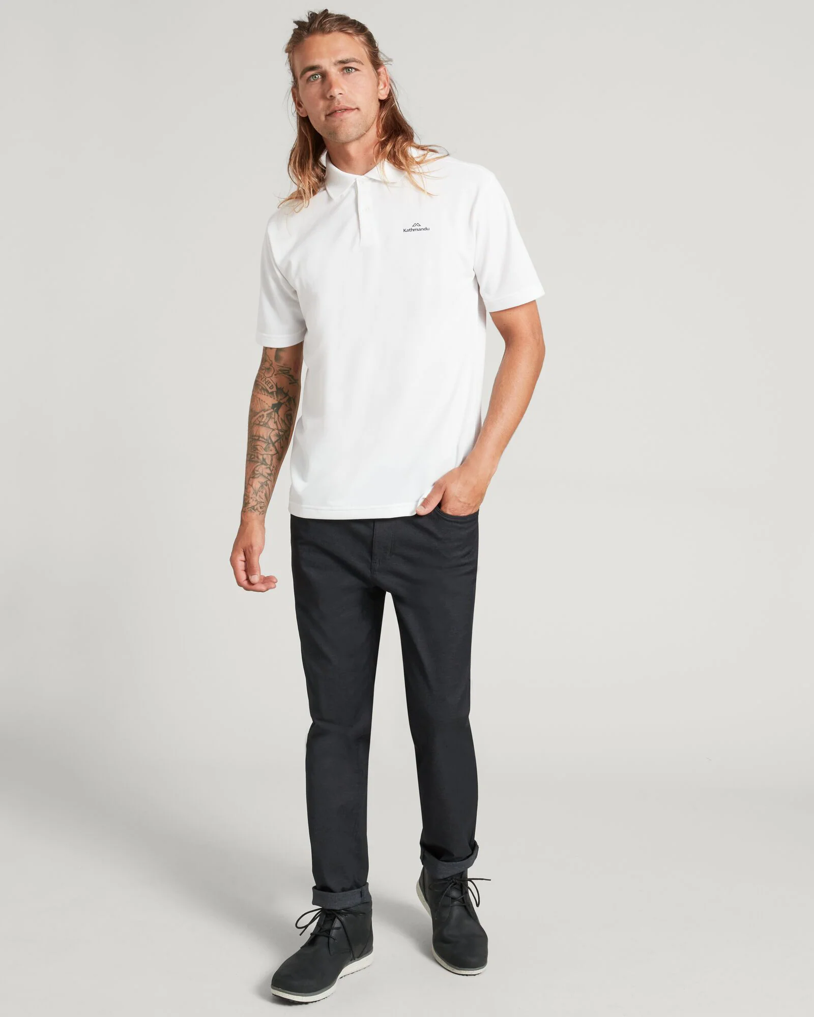 Men's Vanua Polo - White - Image 2