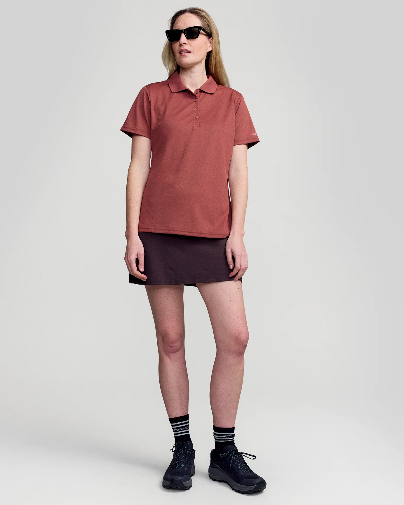 Women's Vanua Polo - Dark Clay - Image 4