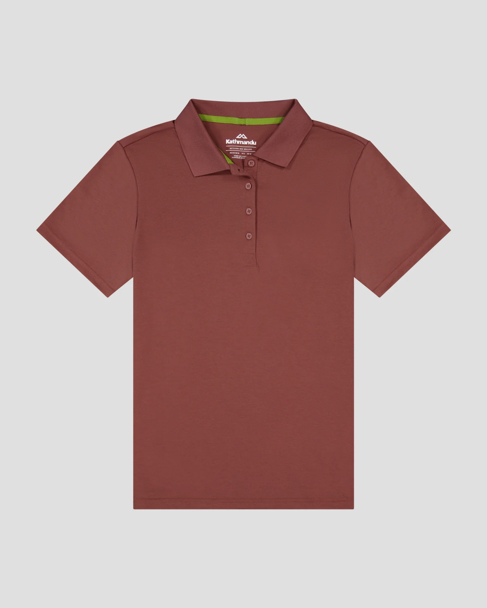 Women's Vanua Polo - Dark Clay - Image 5