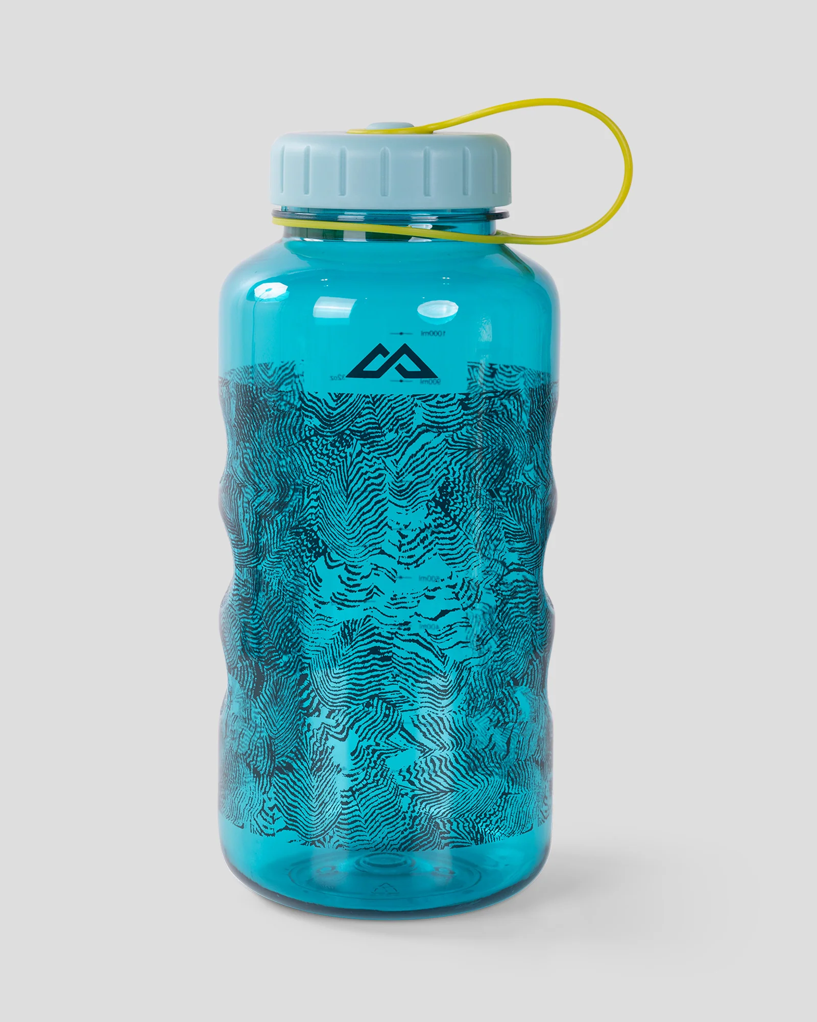 Wide Mouth Tritan 1L Drink Bottle - Eddy Nature Lines