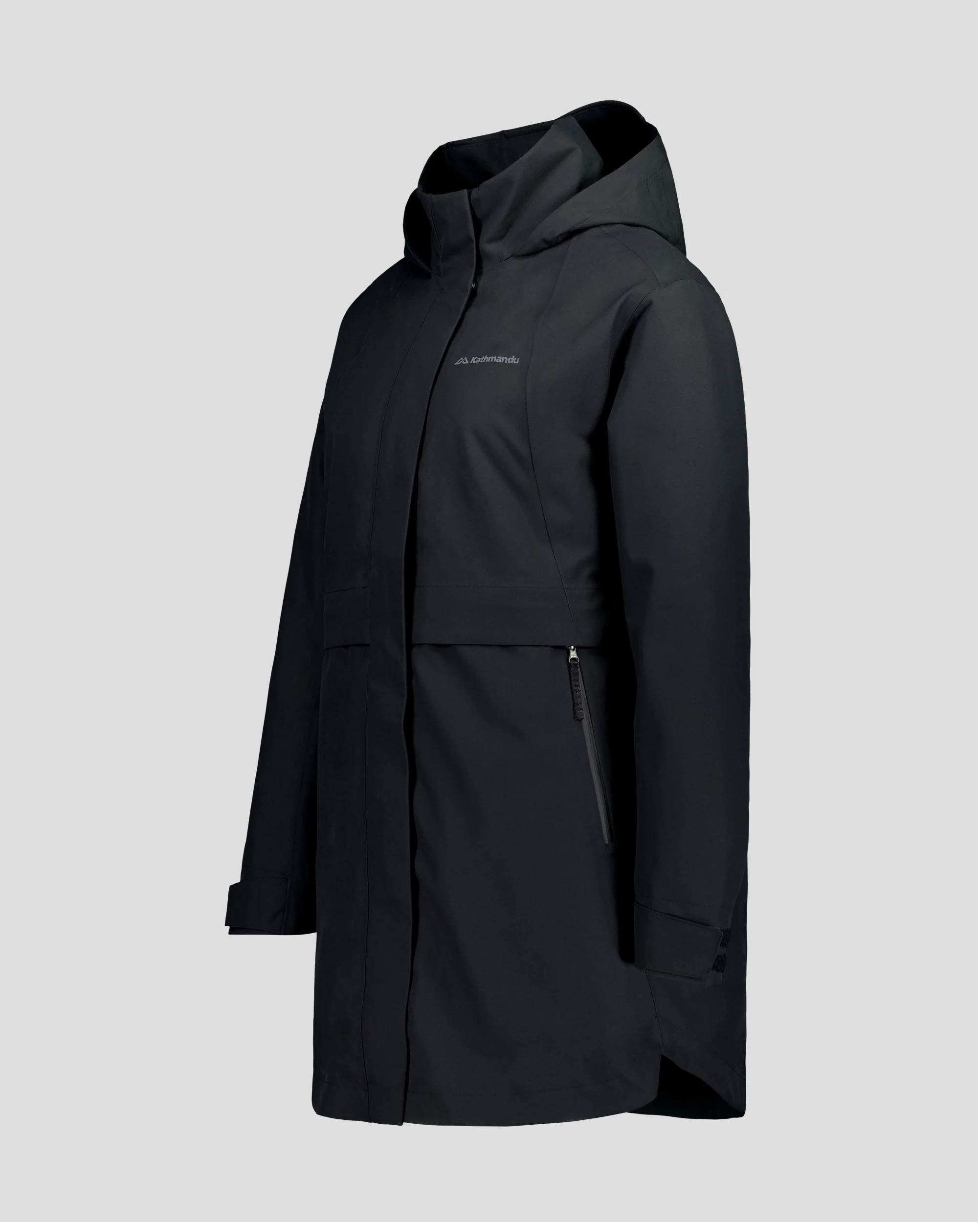 Women's Citytrek 2L Rain Insulated 3in1 Parka - Black Stingray - Image 8