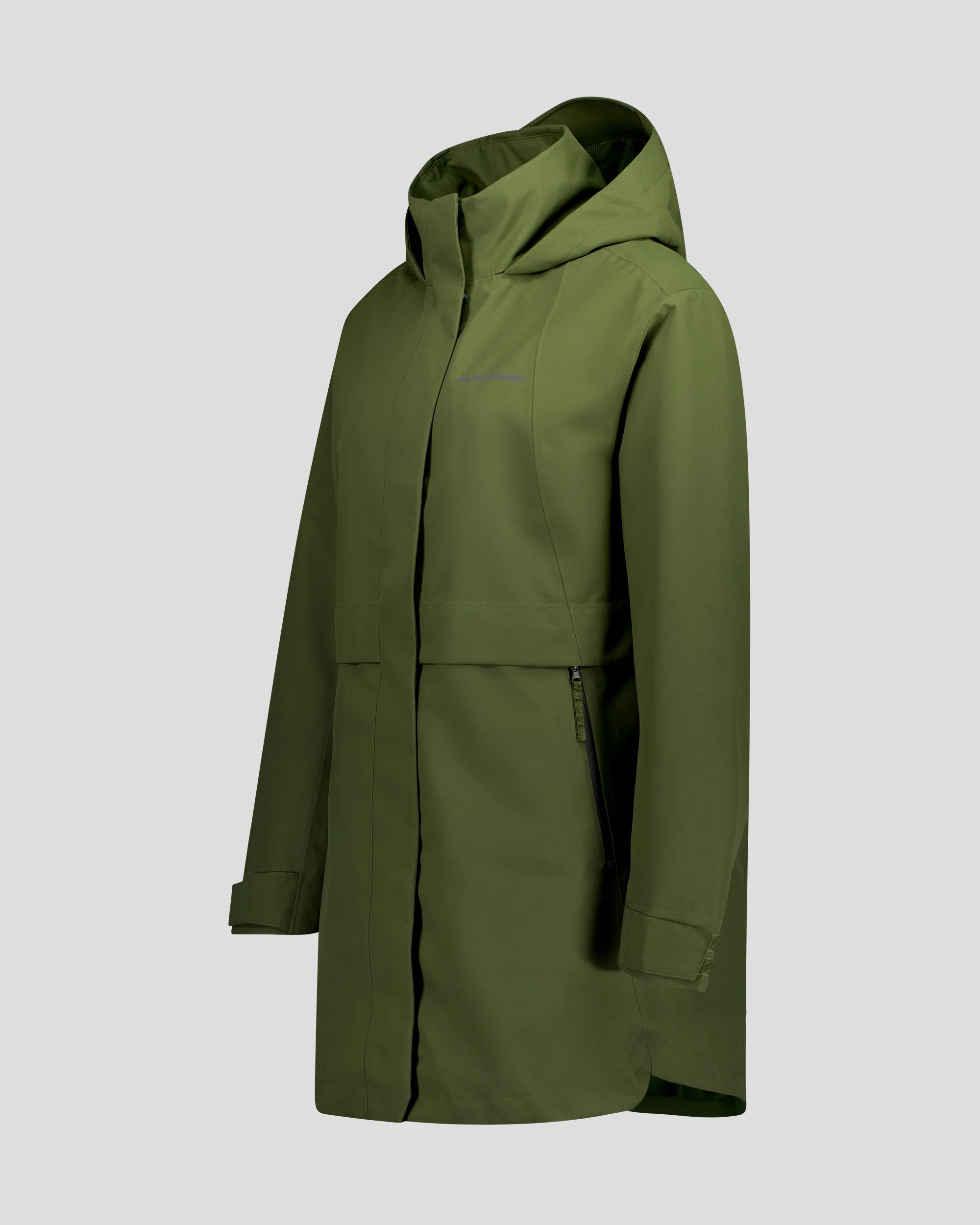 Women's Citytrek 2L Rain Insulated 3in1 Parka - Light Moss - Image 10