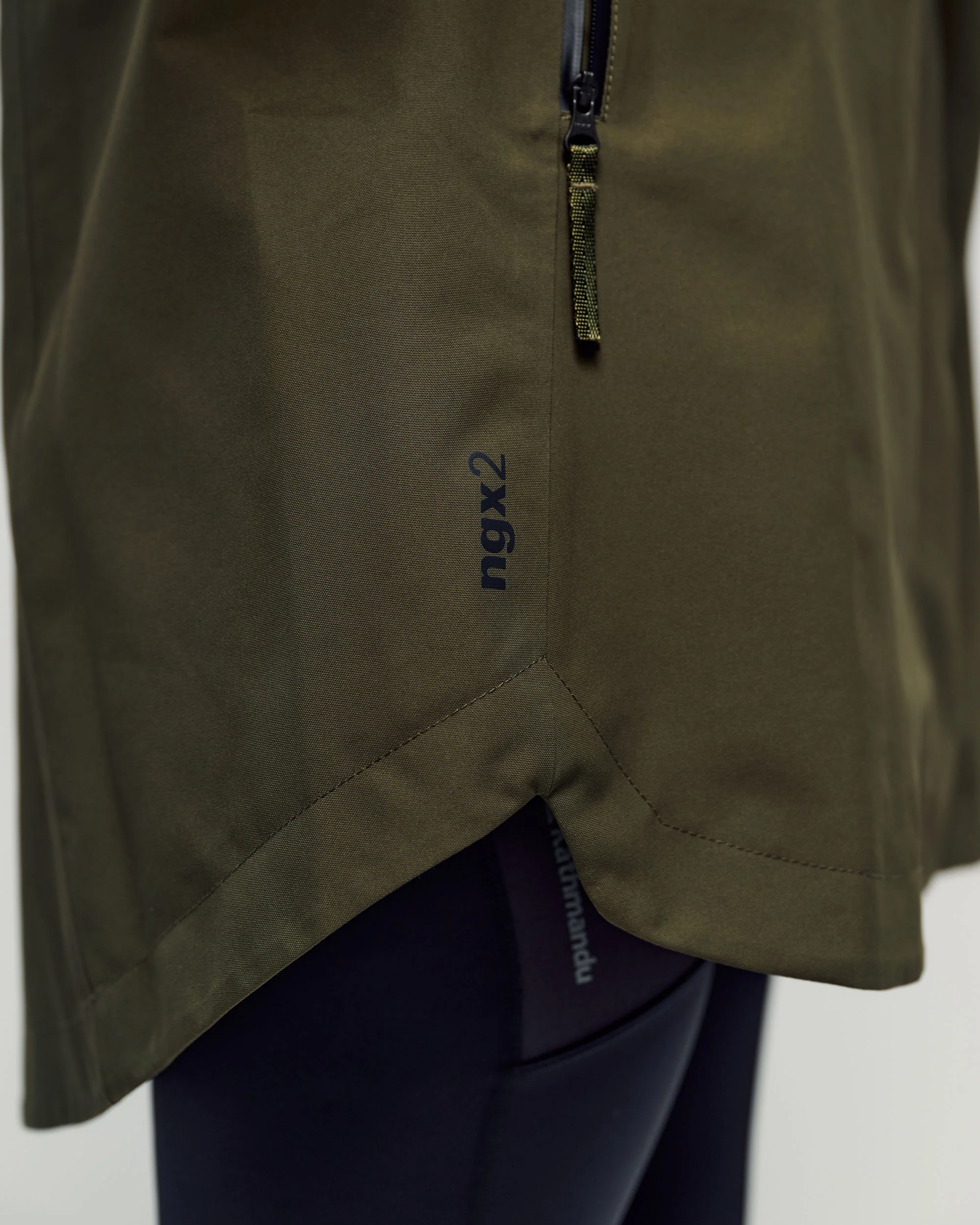 Women's Citytrek 2L Rain Insulated 3in1 Parka - Light Moss - Image 8