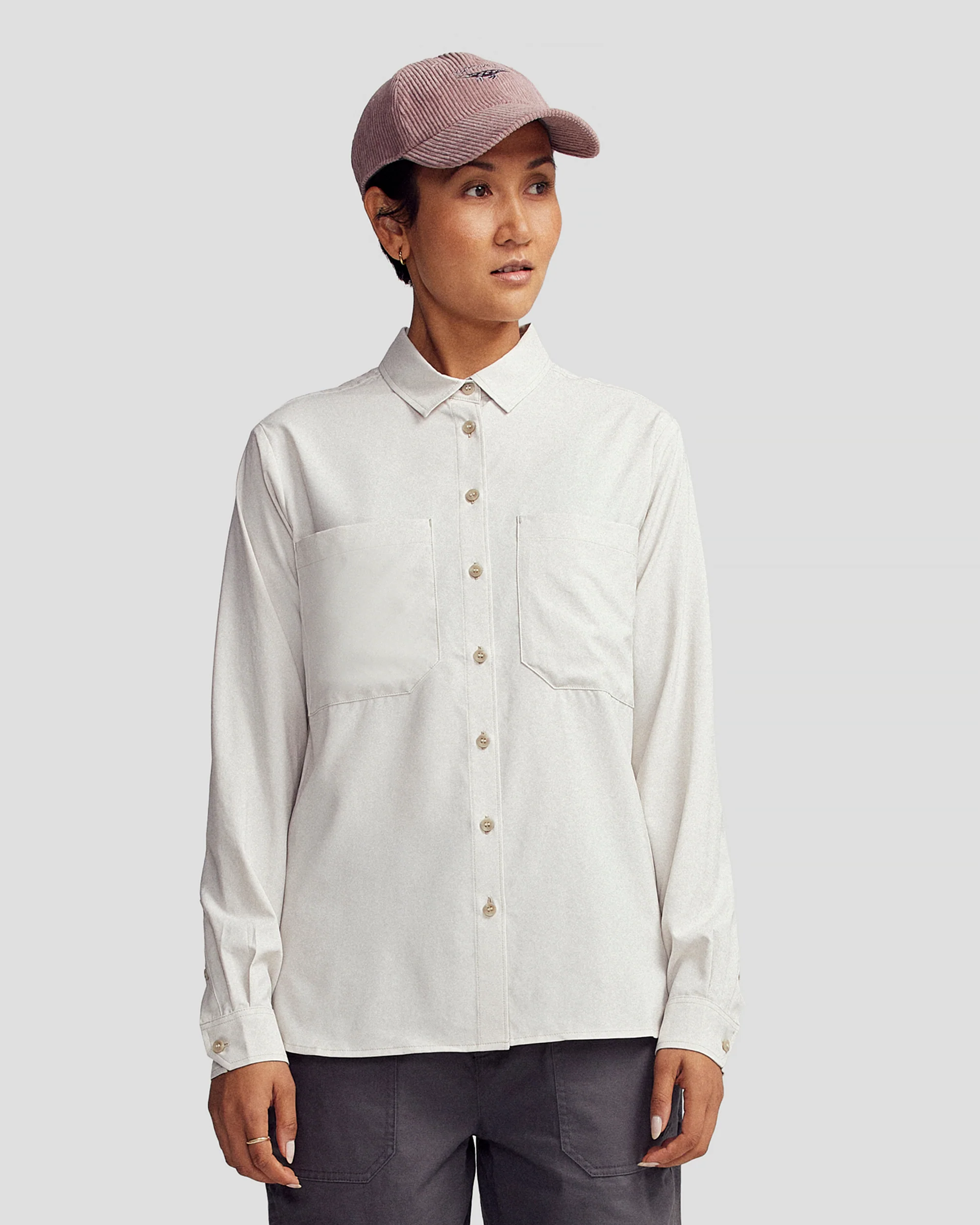 Women’s Flight Stretch Long Sleeve Shirt - Shroom