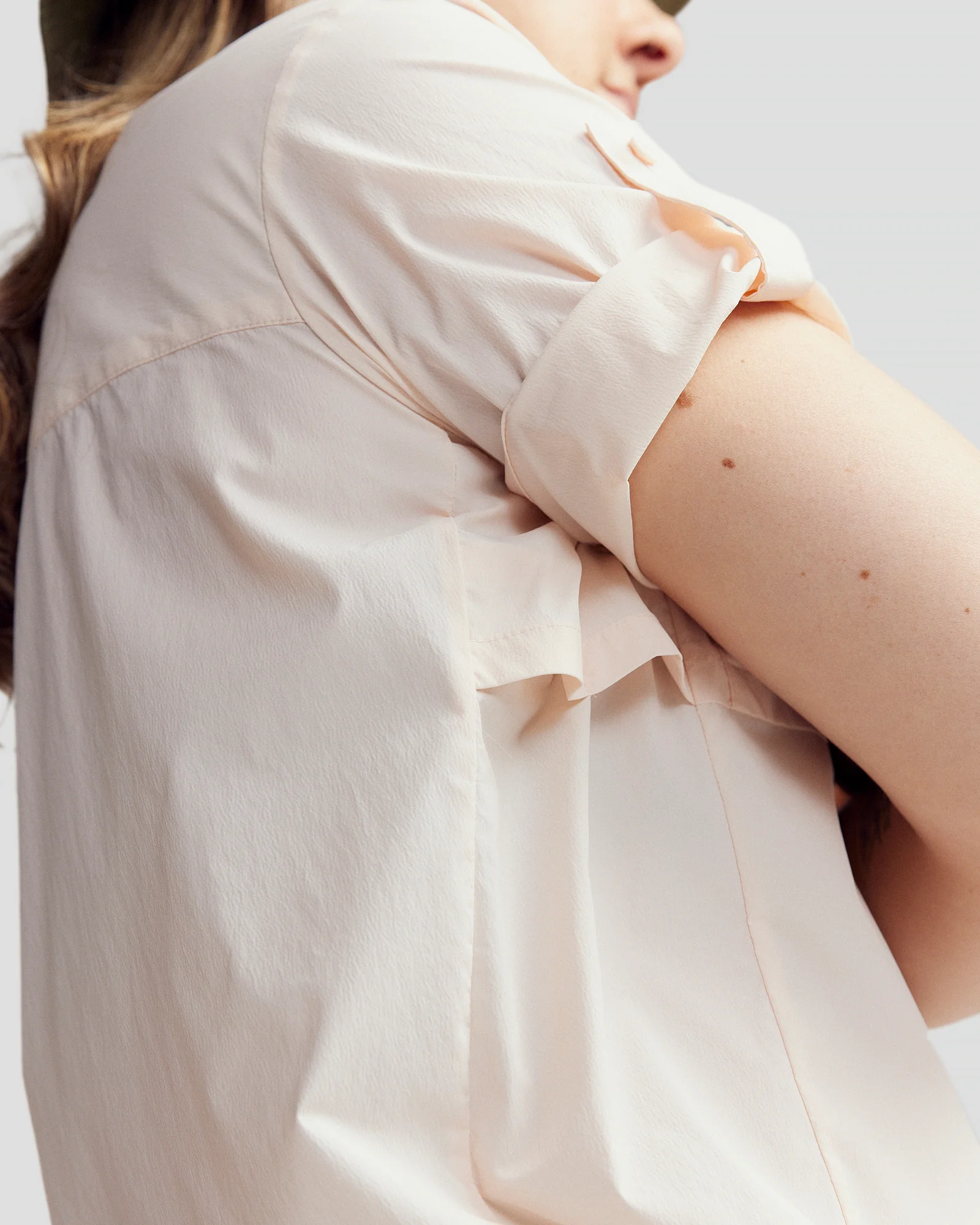 Women’s Ridge UPF Short Sleeve Shirt - Peachy - Image 6