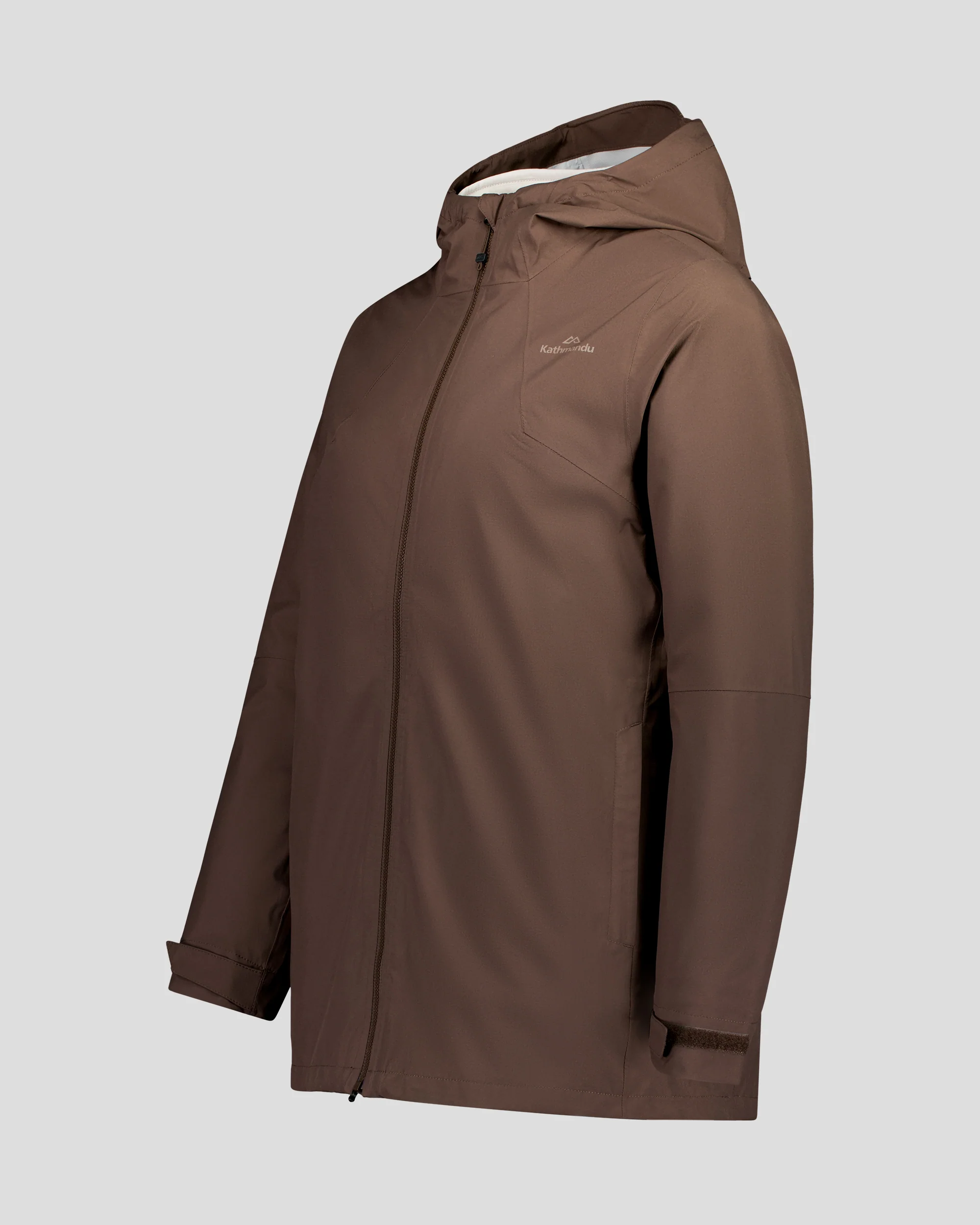 Women's Trailhead 3in1 Rain Hooded Jacket - Dark Taupe/Shroom - Image 8