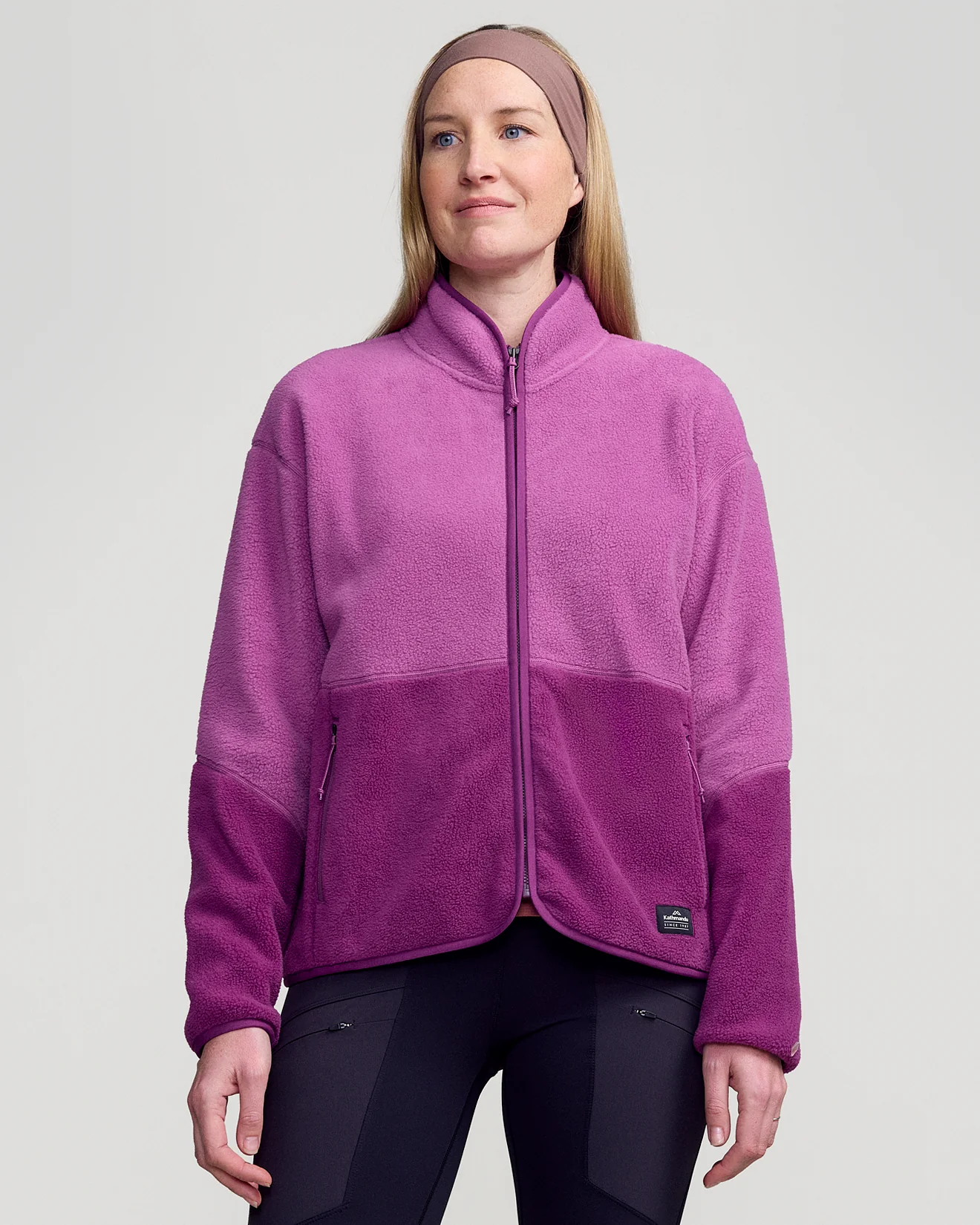 Women's Trailhead Fleece Jacket - Berry/Washed Berry