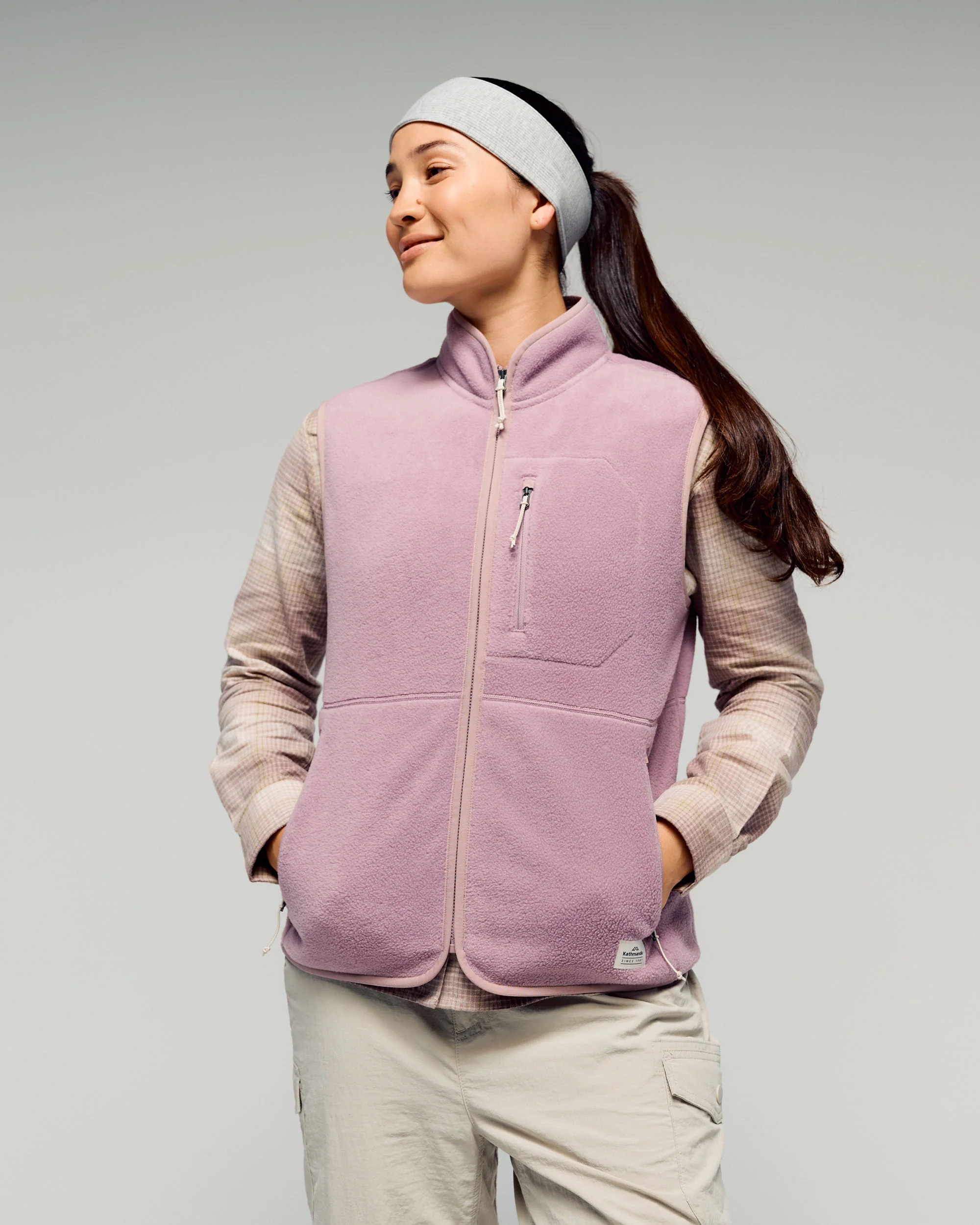 Women's Trailhead Fleece Vest - Thistle