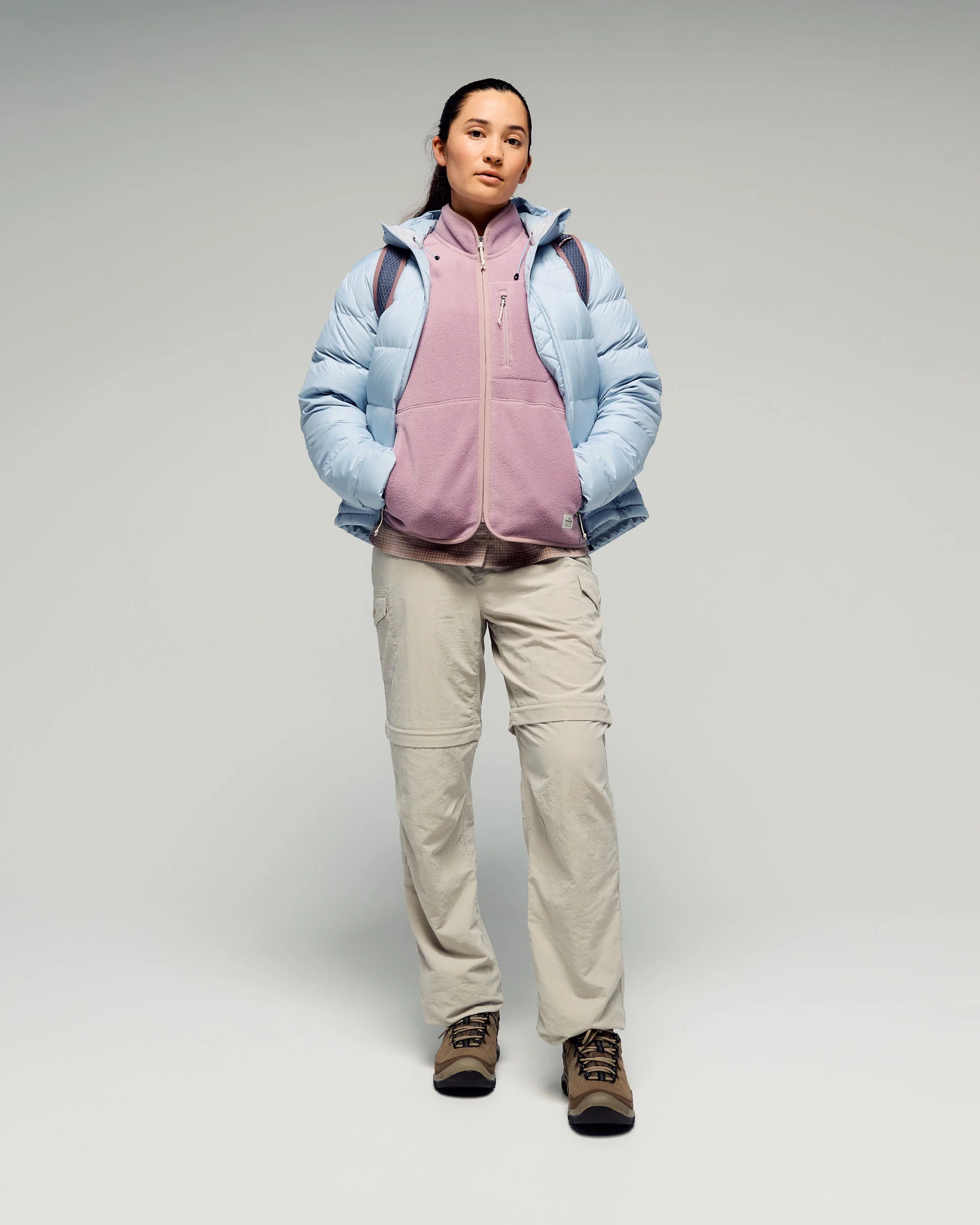 Women's Trailhead Fleece Vest - Thistle - Image 3